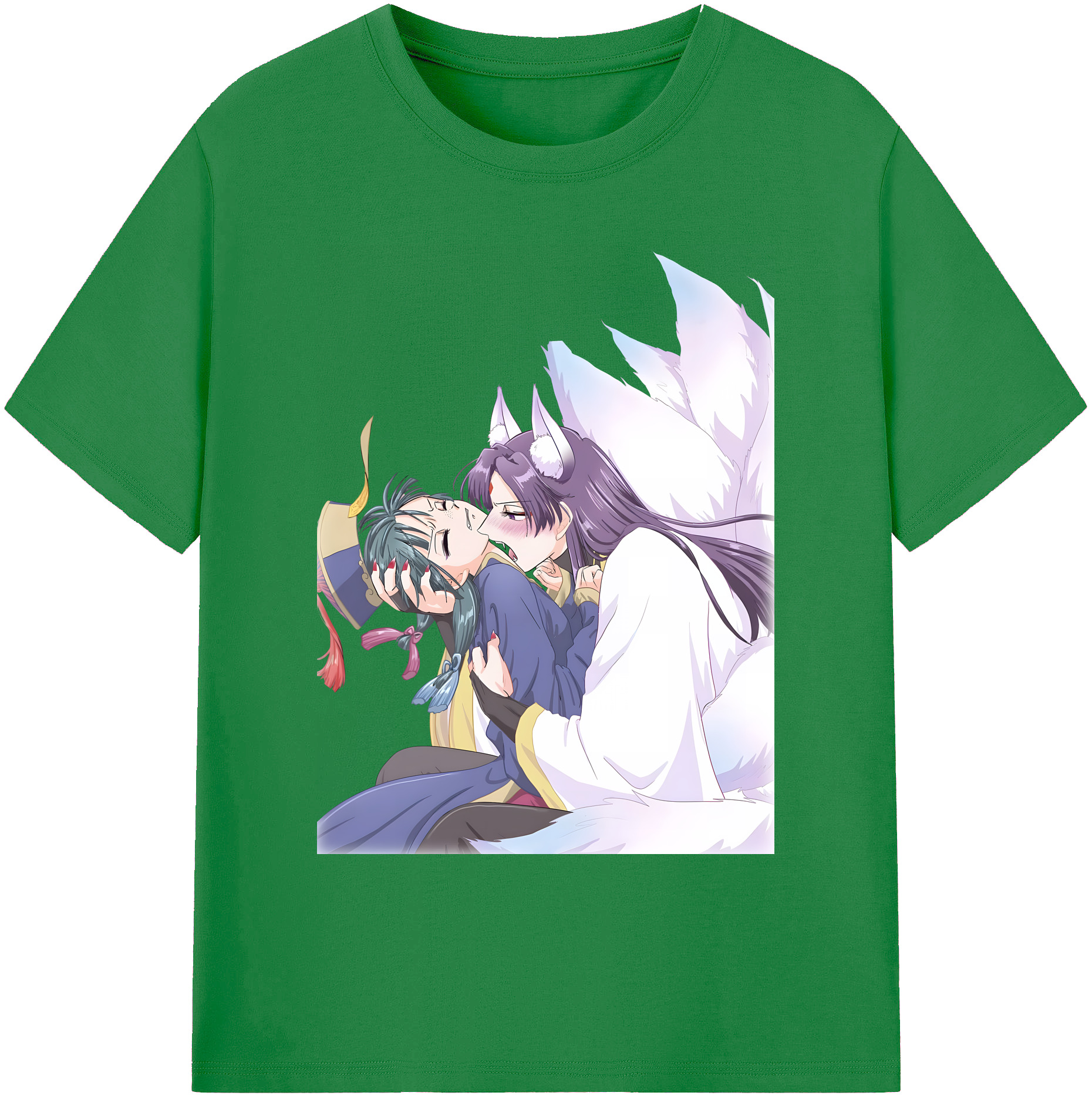 （画像用） 薬屋のひとりごと The Apothecary Diaries 綿100％ メンズ半袖Tシャツ｜肌触りやわらか＆通気性