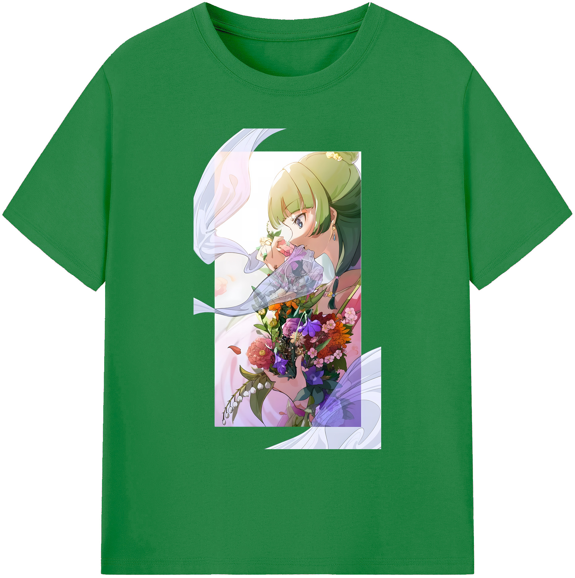 （画像用） 薬屋のひとりごと The Apothecary Diaries 綿100％ メンズ半袖Tシャツ｜肌触りやわらか＆通気性