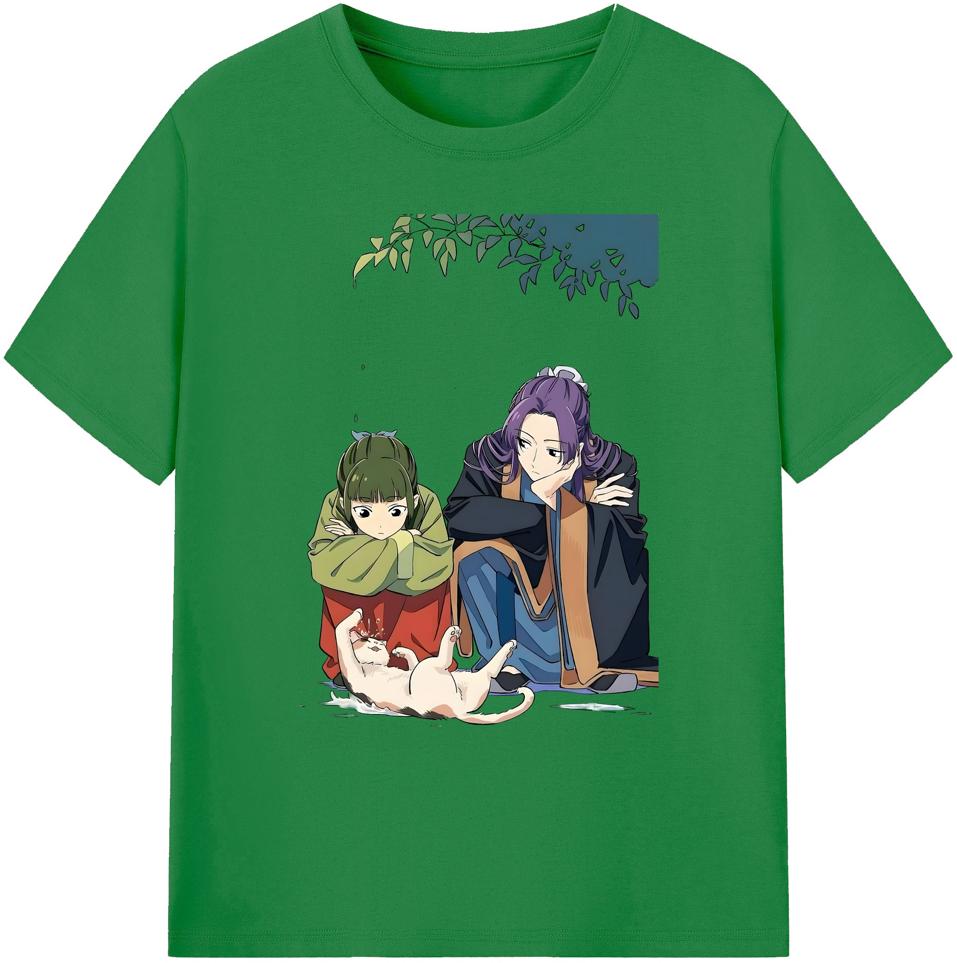 （画像用） 薬屋のひとりごと The Apothecary Diaries 綿100％ メンズ半袖Tシャツ｜肌触りやわらか＆通気性