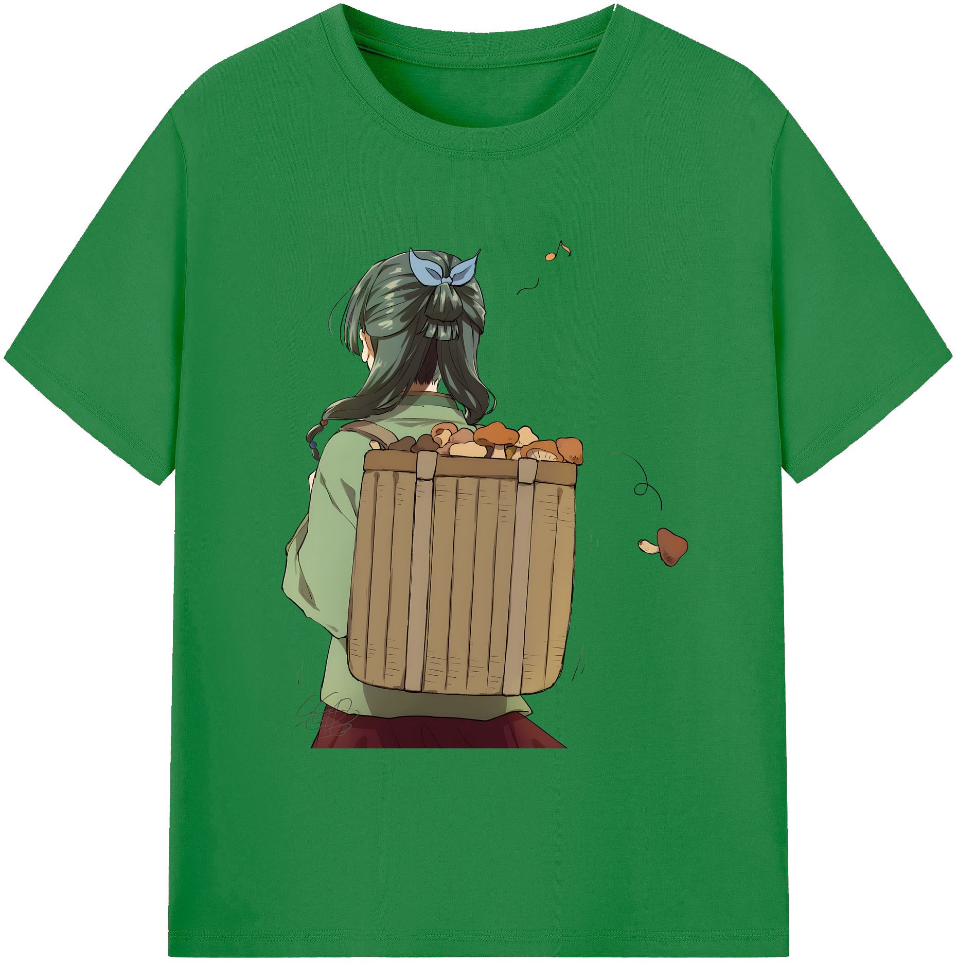 （画像用） 薬屋のひとりごと The Apothecary Diaries 綿100％ メンズ半袖Tシャツ｜肌触りやわらか＆通気性