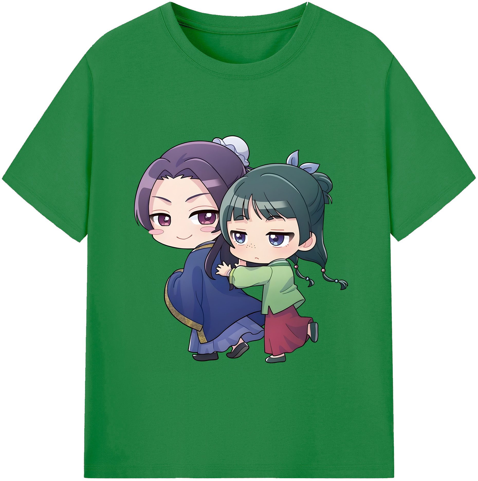 （画像用） 薬屋のひとりごと The Apothecary Diaries 綿100％ メンズ半袖Tシャツ｜肌触りやわらか＆通気性