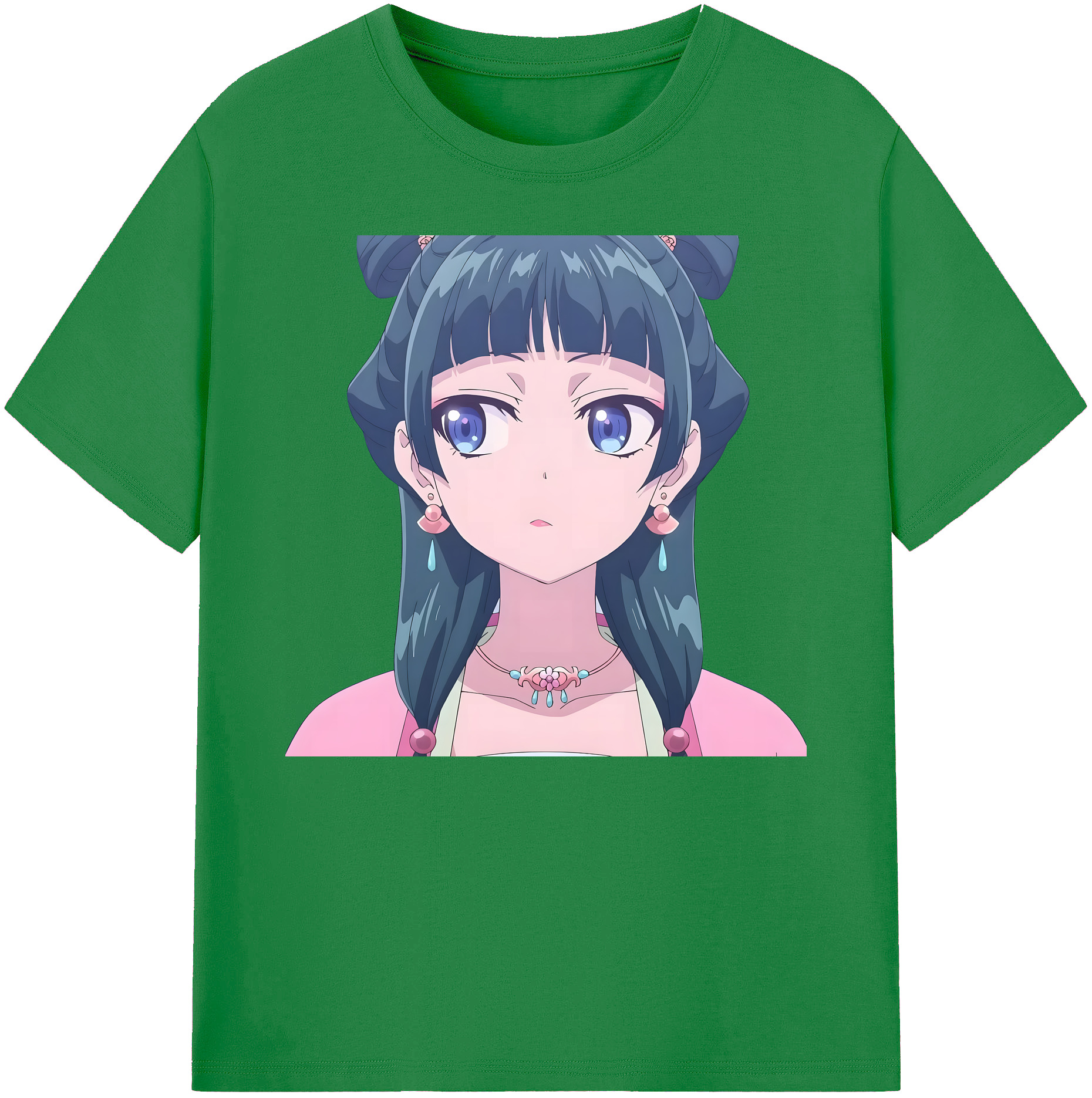 （画像用） 薬屋のひとりごと The Apothecary Diaries 綿100％ メンズ半袖Tシャツ｜肌触りやわらか＆通気性