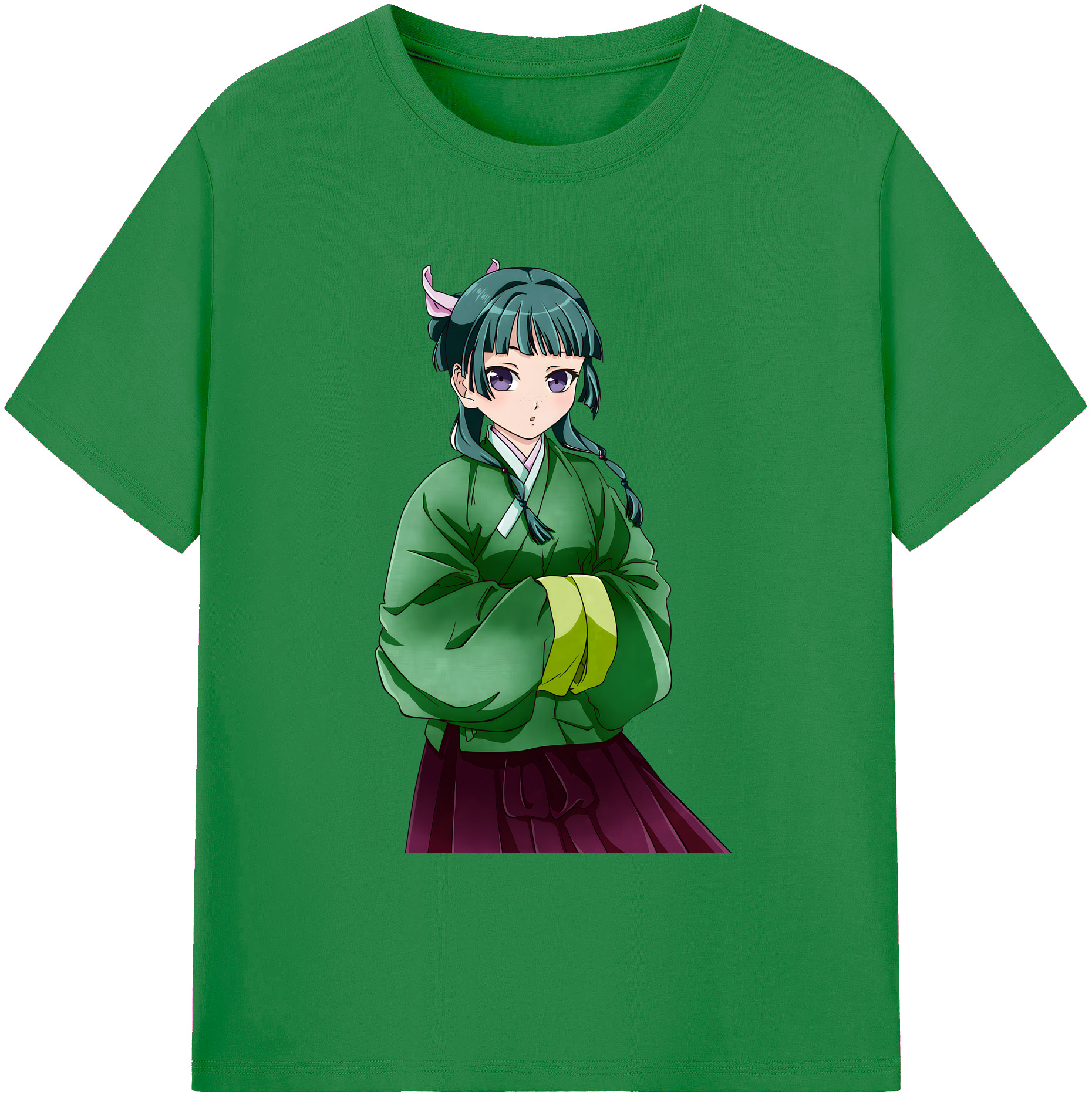 （画像用） 薬屋のひとりごと The Apothecary Diaries 綿100％ メンズ半袖Tシャツ｜肌触りやわらか＆通気性