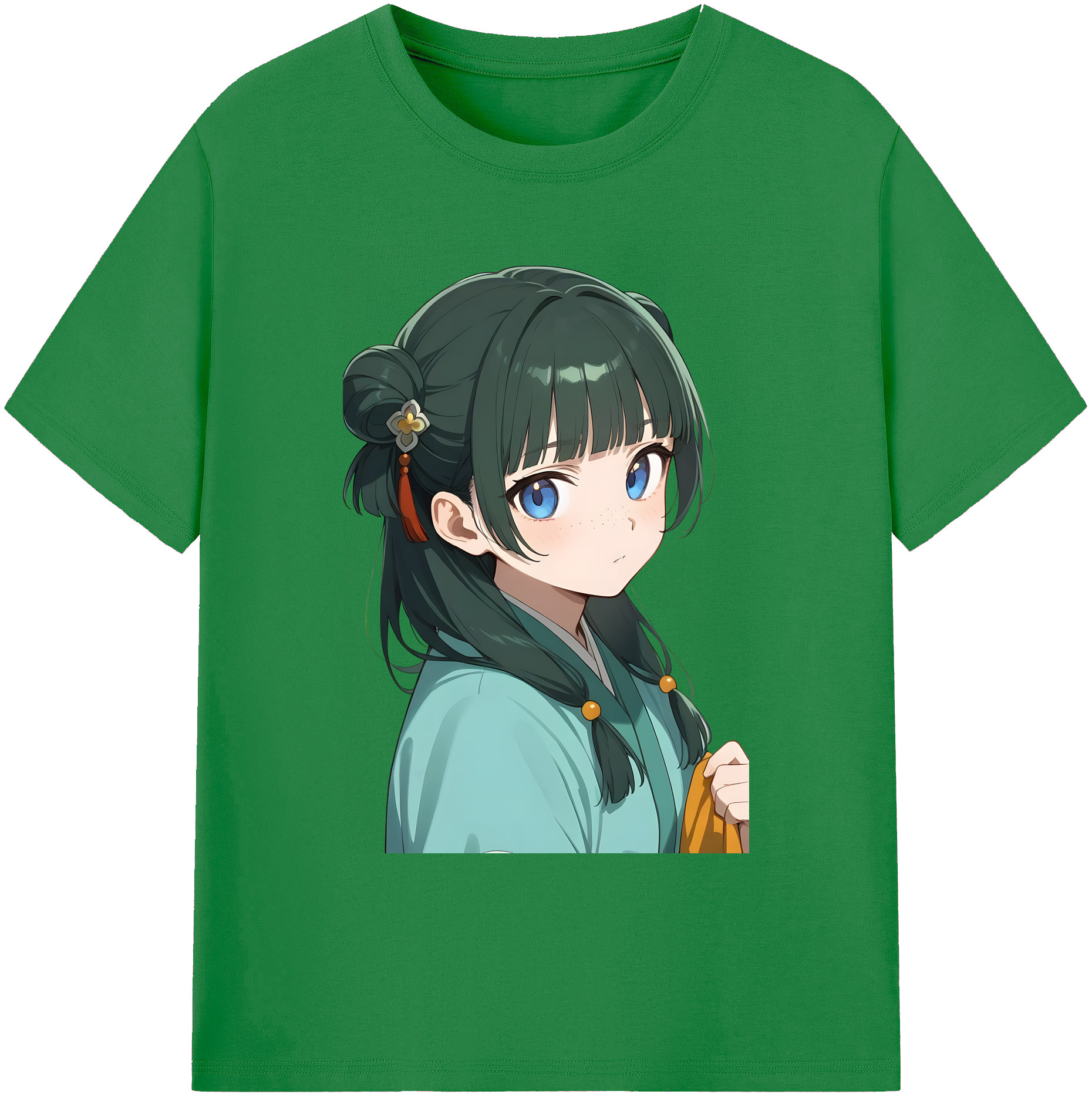 （画像用） 薬屋のひとりごと The Apothecary Diaries 綿100％ メンズ半袖Tシャツ｜肌触りやわらか＆通気性