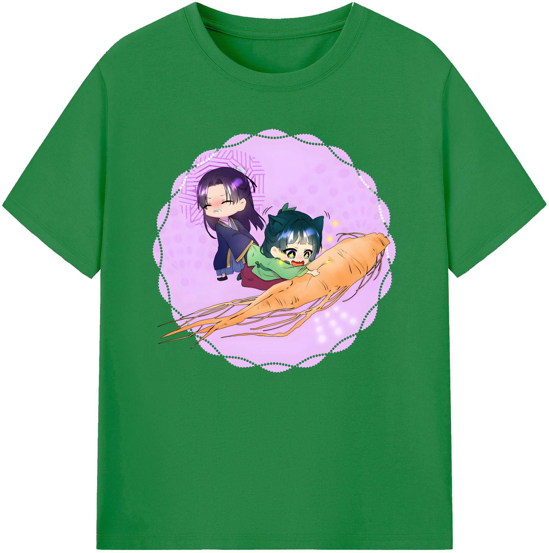 （画像用） 薬屋のひとりごと The Apothecary Diaries 綿100％ メンズ半袖Tシャツ｜肌触りやわらか＆通気性