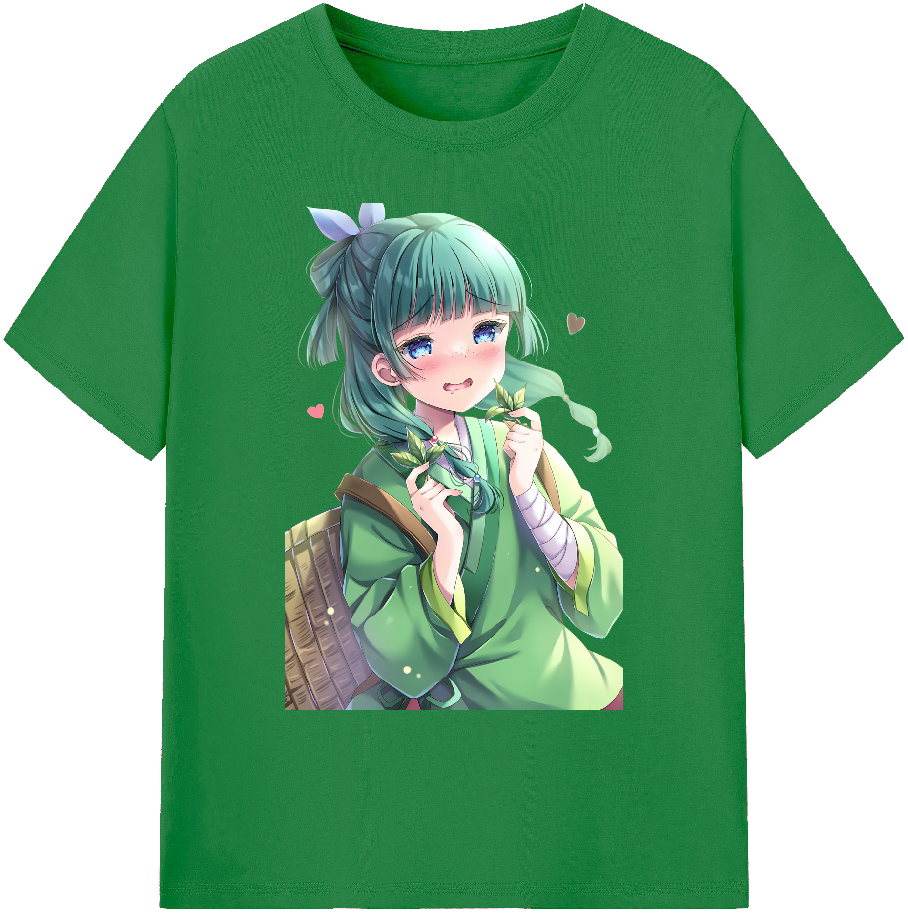 （画像用） 薬屋のひとりごと The Apothecary Diaries 綿100％ メンズ半袖Tシャツ｜肌触りやわらか＆通気性