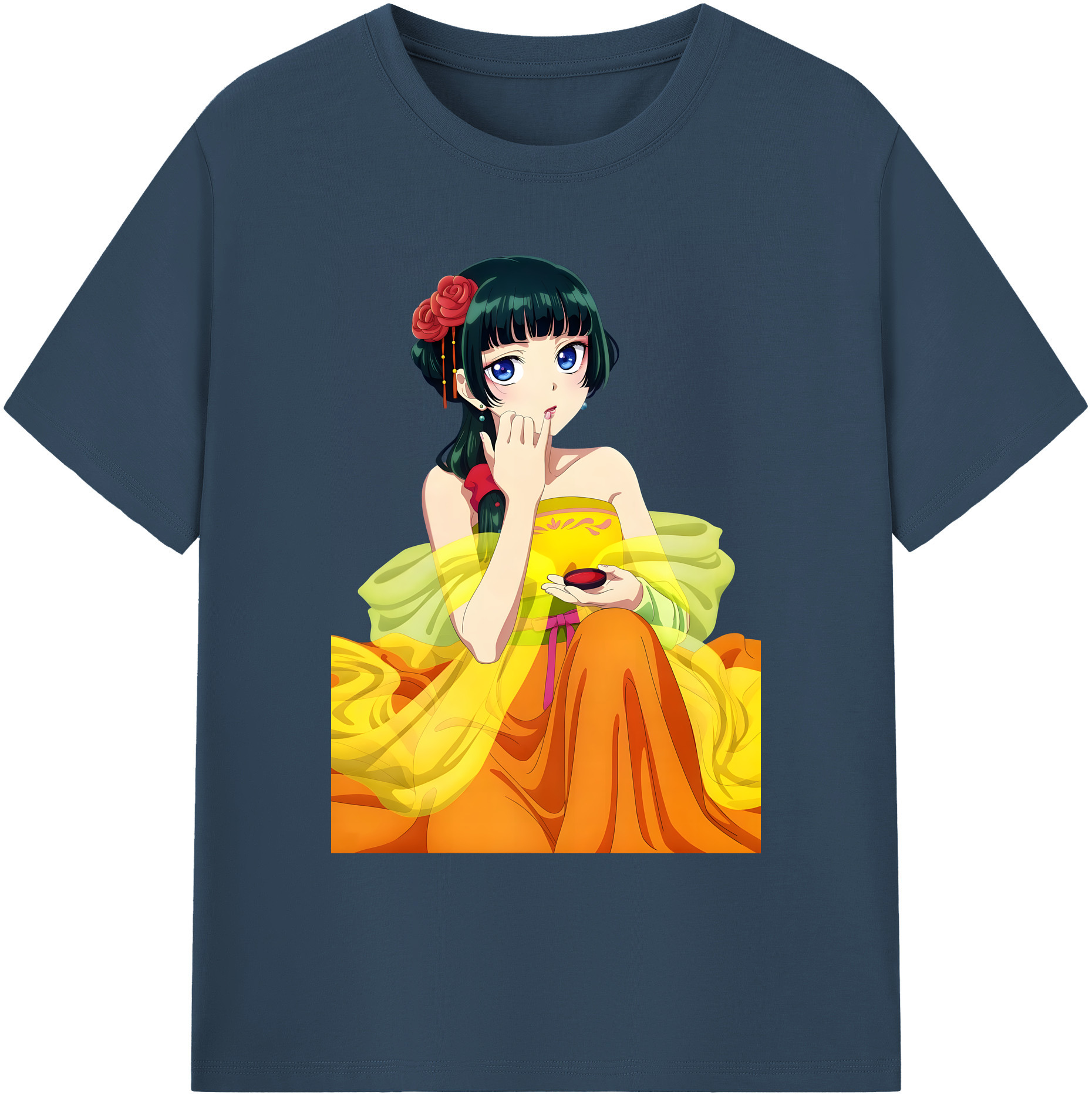 （画像用） 薬屋のひとりごと The Apothecary Diaries 綿100％ メンズ半袖Tシャツ｜肌触りやわらか＆通気性