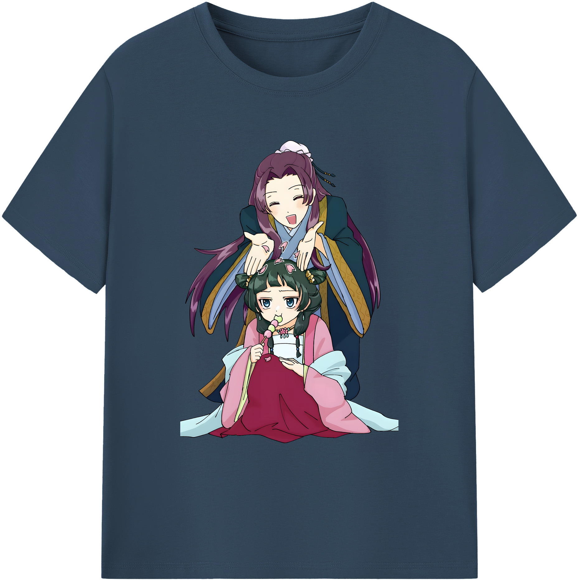 （画像用） 薬屋のひとりごと The Apothecary Diaries 綿100％ メンズ半袖Tシャツ｜肌触りやわらか＆通気性
