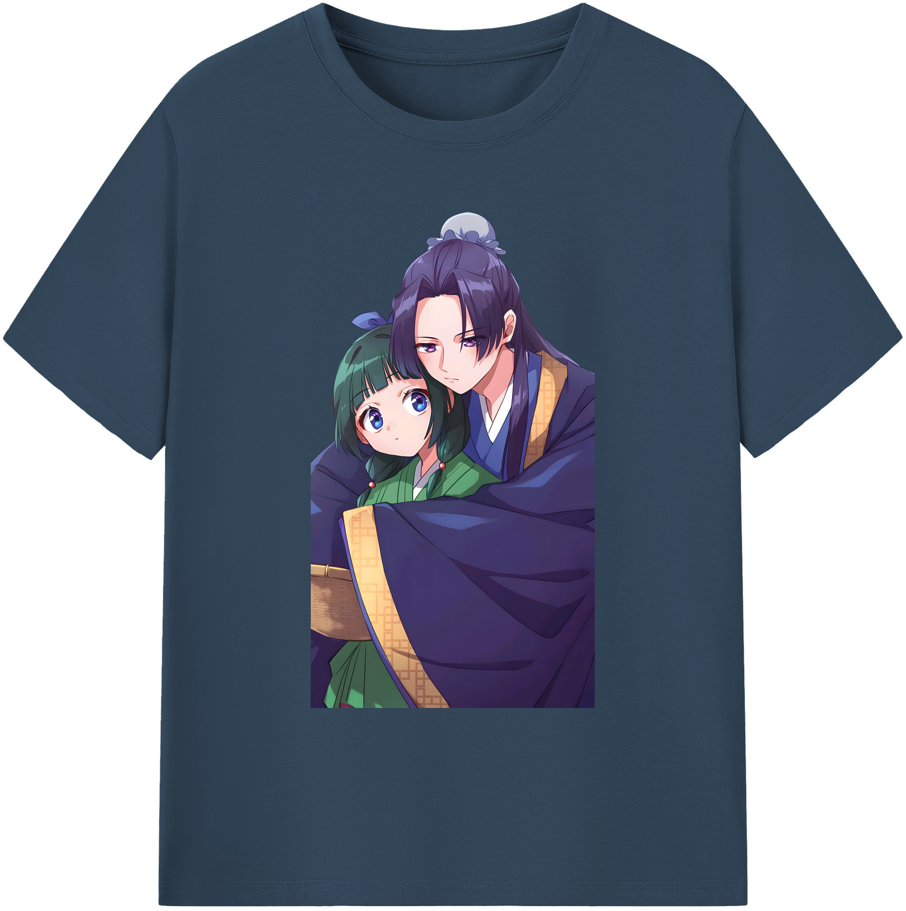 （画像用） 薬屋のひとりごと The Apothecary Diaries 綿100％ メンズ半袖Tシャツ｜肌触りやわらか＆通気性