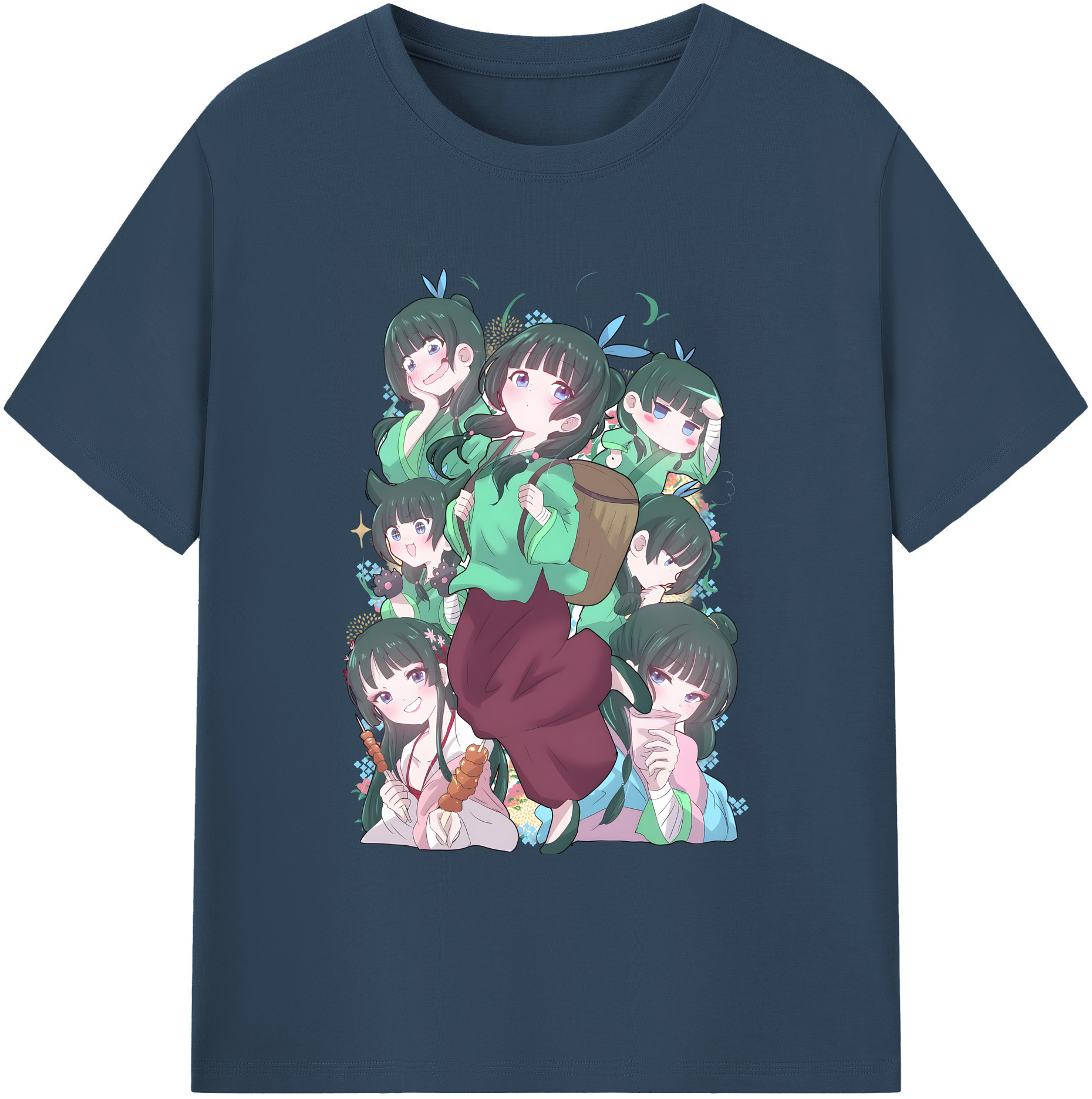 （画像用） 薬屋のひとりごと The Apothecary Diaries 綿100％ メンズ半袖Tシャツ｜肌触りやわらか＆通気性