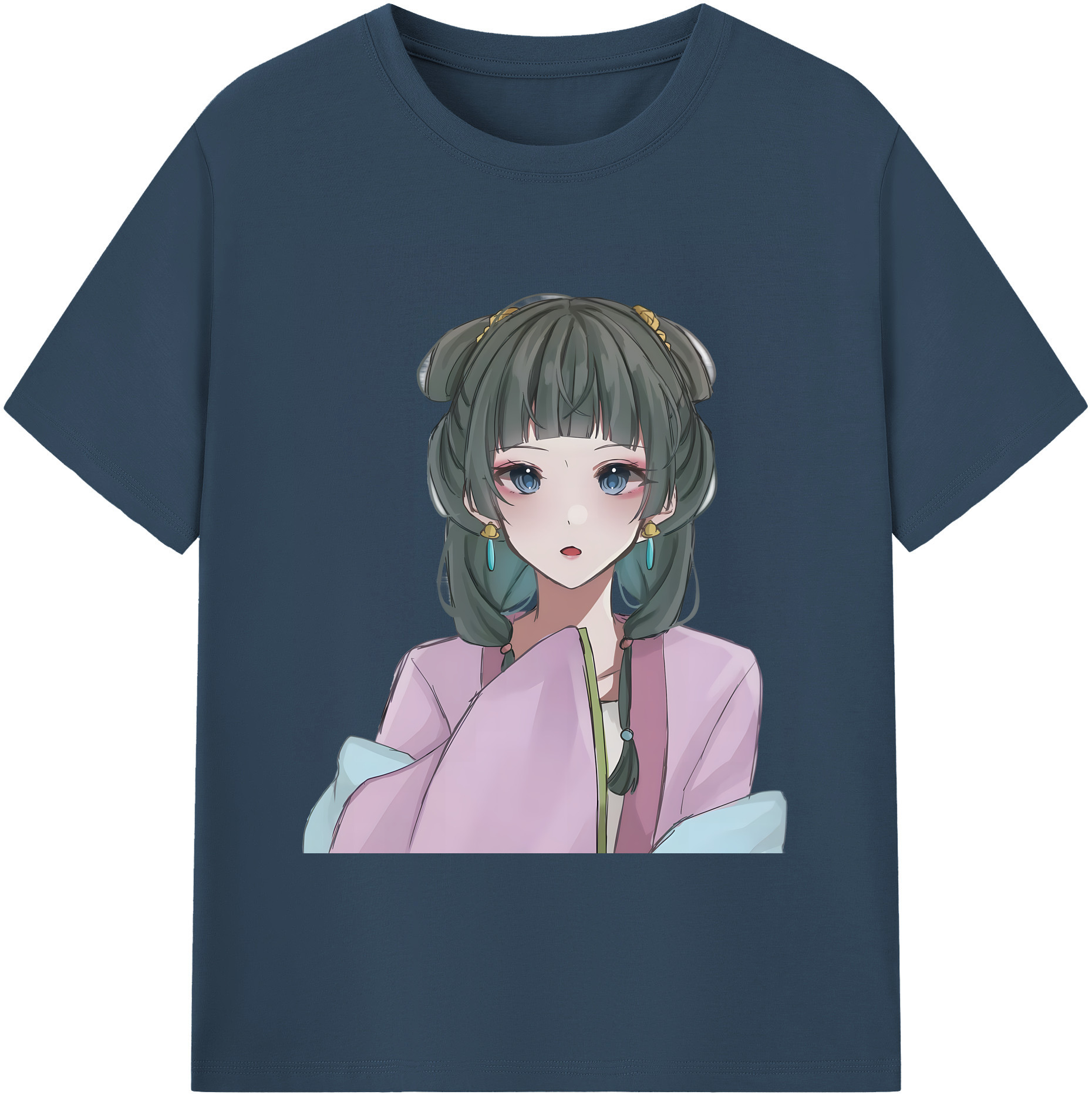 （画像用） 薬屋のひとりごと The Apothecary Diaries 綿100％ メンズ半袖Tシャツ｜肌触りやわらか＆通気性