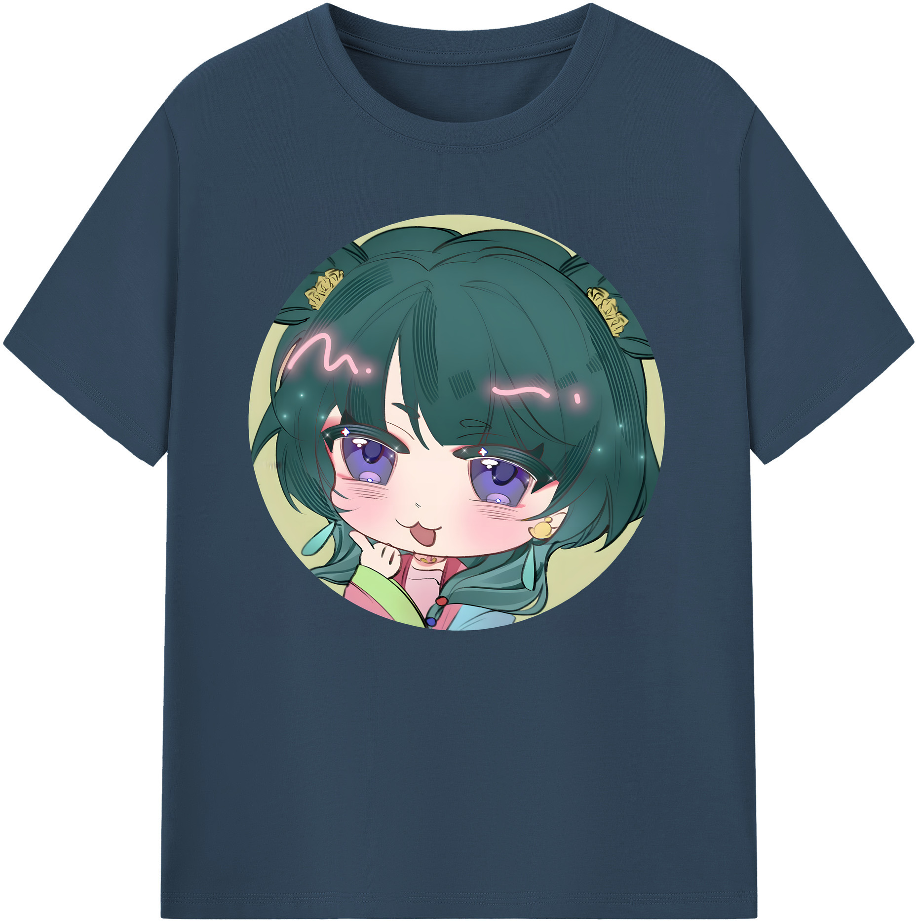 （画像用） 薬屋のひとりごと The Apothecary Diaries 綿100％ メンズ半袖Tシャツ｜肌触りやわらか＆通気性