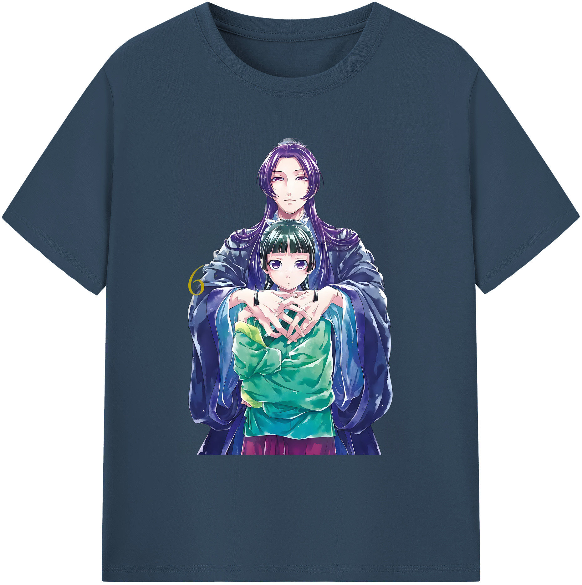 （画像用） 薬屋のひとりごと The Apothecary Diaries 綿100％ メンズ半袖Tシャツ｜肌触りやわらか＆通気性
