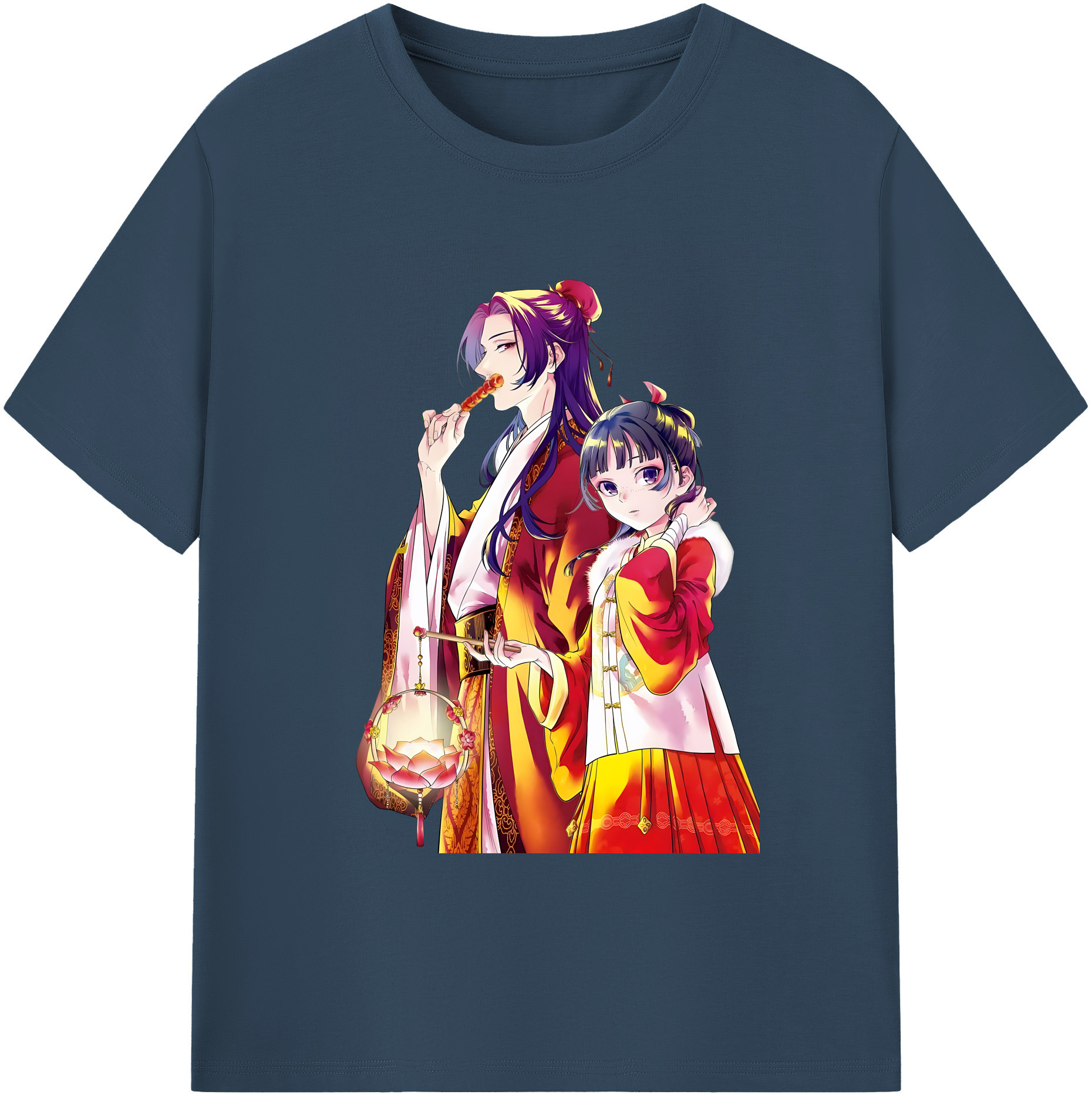 （画像用） 薬屋のひとりごと The Apothecary Diaries 綿100％ メンズ半袖Tシャツ｜肌触りやわらか＆通気性
