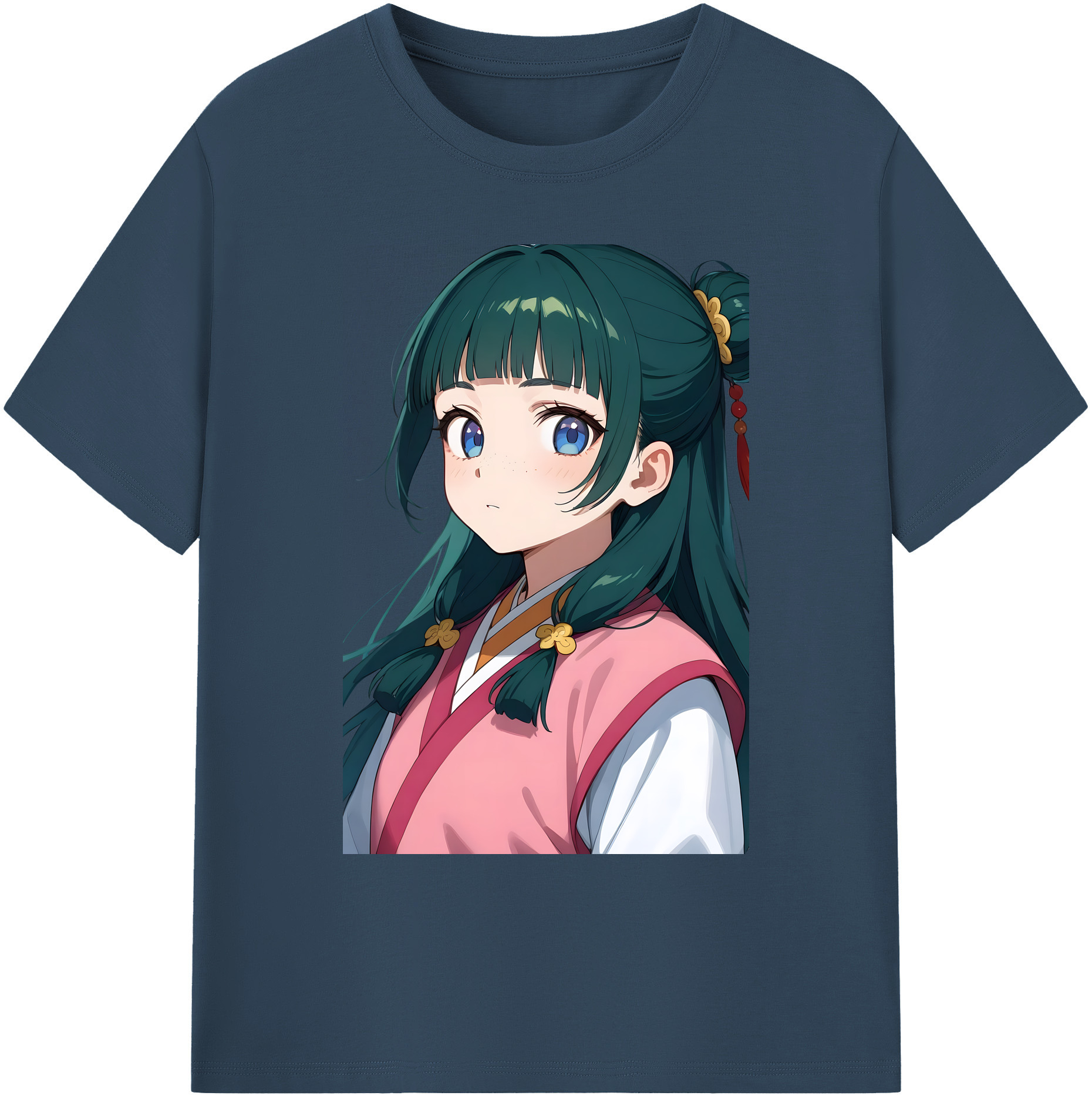 （画像用） 薬屋のひとりごと The Apothecary Diaries 綿100％ メンズ半袖Tシャツ｜肌触りやわらか＆通気性