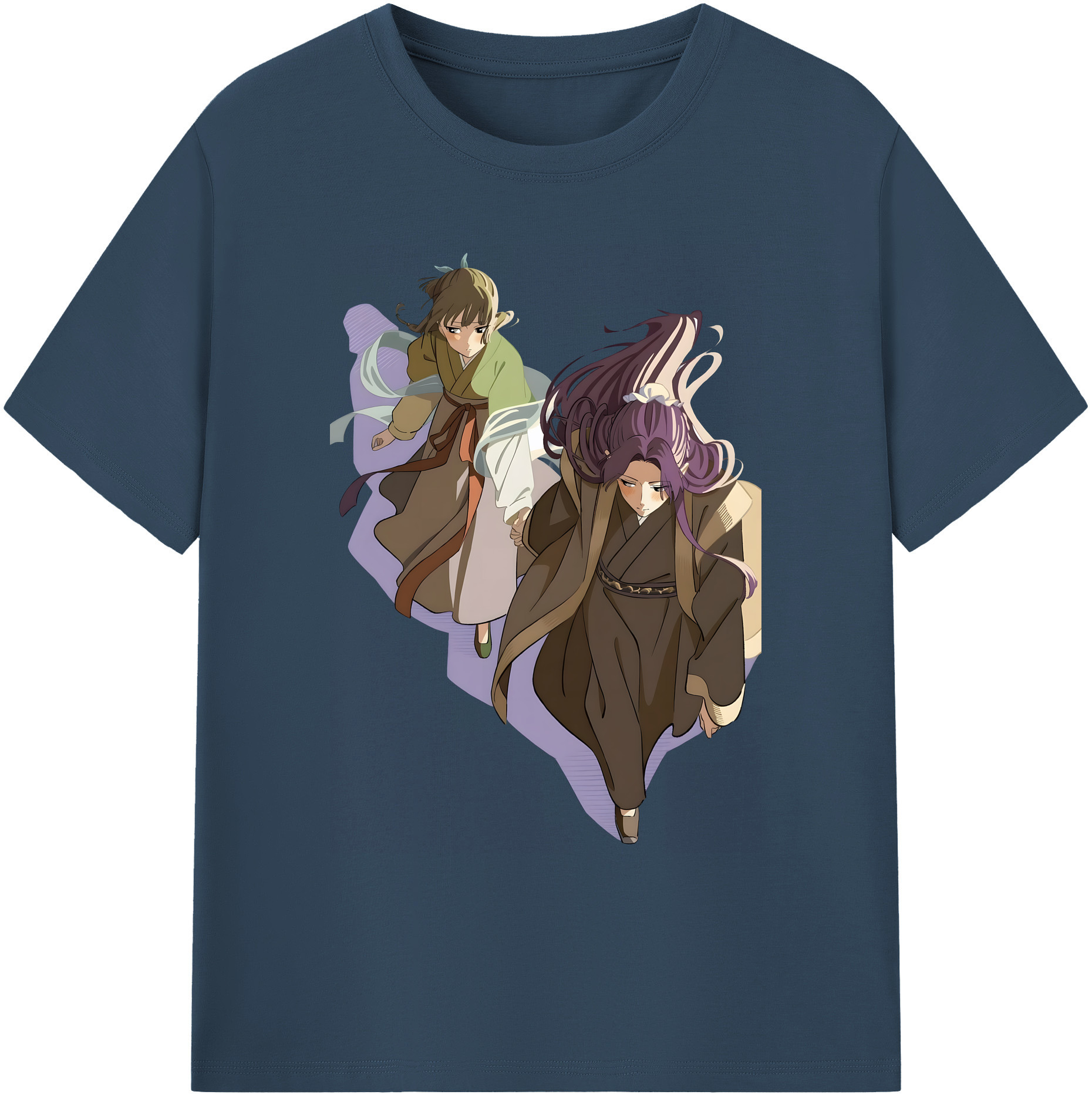 （画像用） 薬屋のひとりごと The Apothecary Diaries 綿100％ メンズ半袖Tシャツ｜肌触りやわらか＆通気性