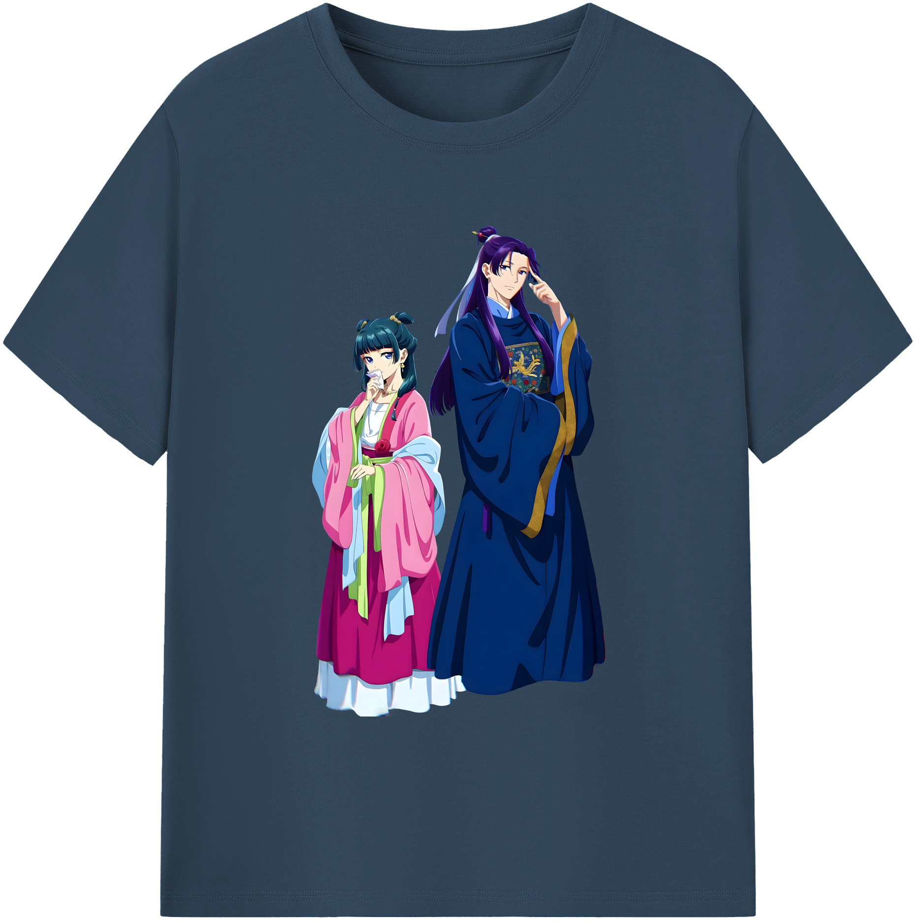 （画像用） 薬屋のひとりごと The Apothecary Diaries 綿100％ メンズ半袖Tシャツ｜肌触りやわらか＆通気性