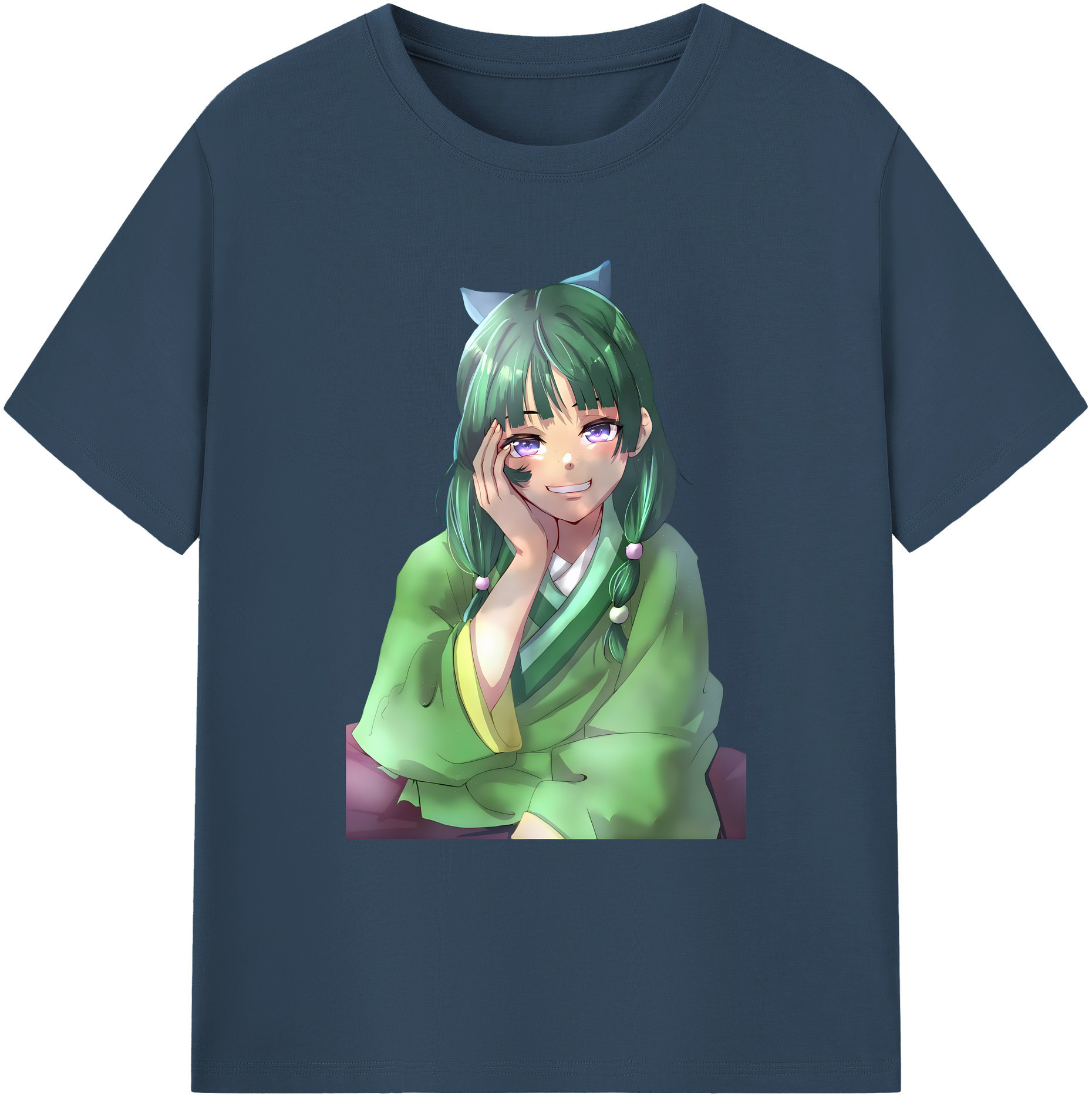（画像用） 薬屋のひとりごと The Apothecary Diaries 綿100％ メンズ半袖Tシャツ｜肌触りやわらか＆通気性