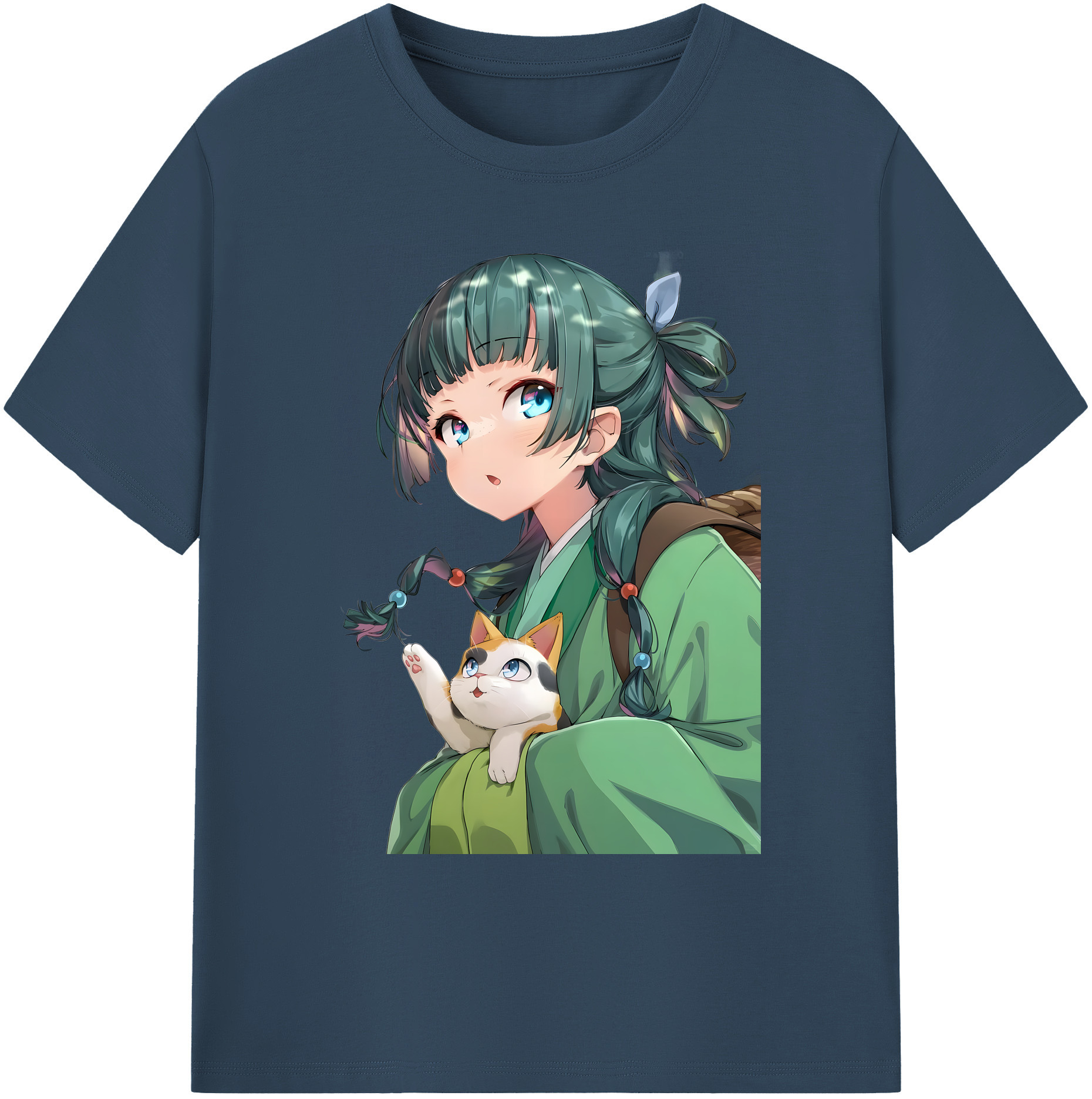 （画像用） 薬屋のひとりごと The Apothecary Diaries 綿100％ メンズ半袖Tシャツ｜肌触りやわらか＆通気性
