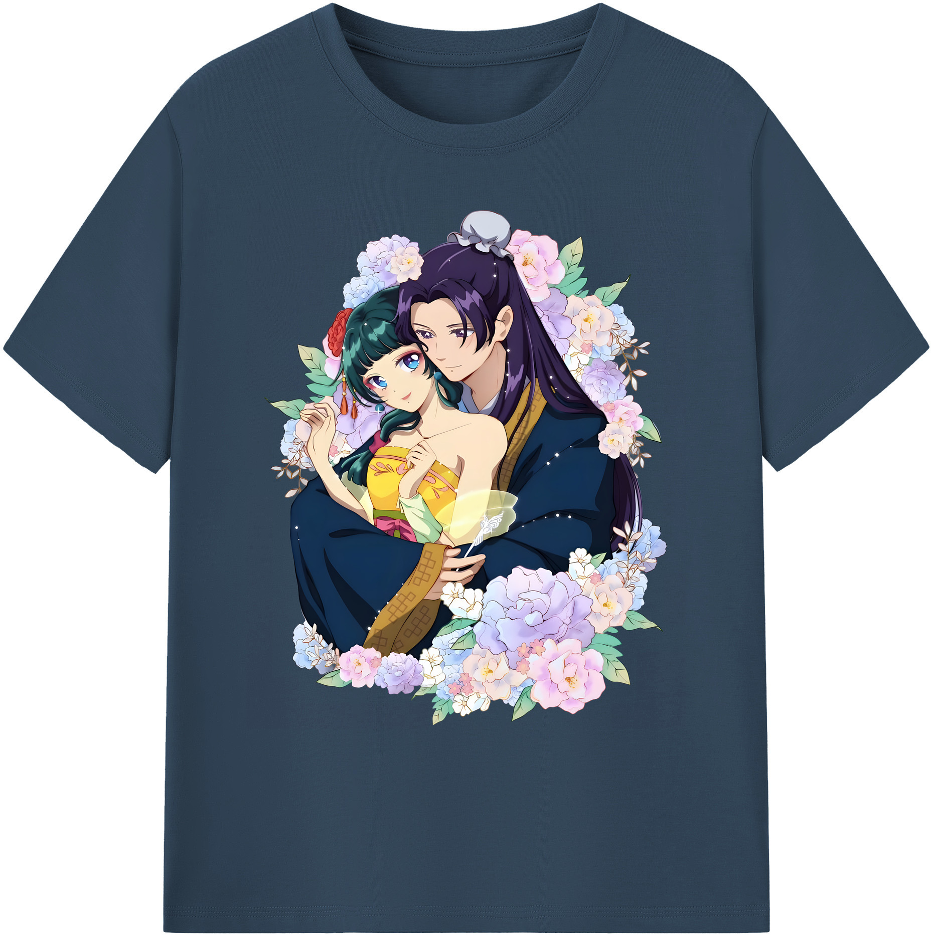 （画像用） 薬屋のひとりごと The Apothecary Diaries 綿100％ メンズ半袖Tシャツ｜肌触りやわらか＆通気性