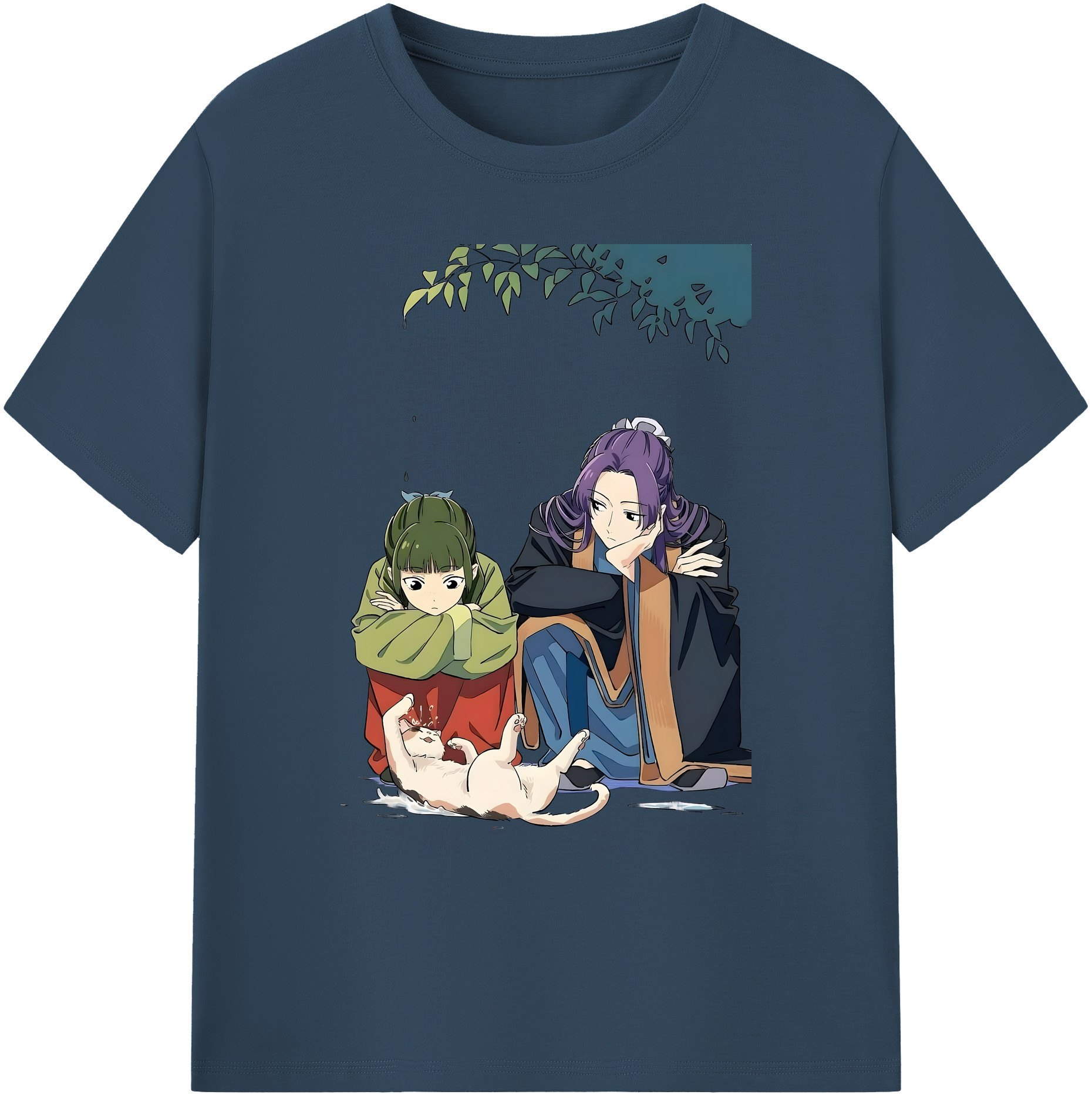 （画像用） 薬屋のひとりごと The Apothecary Diaries 綿100％ メンズ半袖Tシャツ｜肌触りやわらか＆通気性