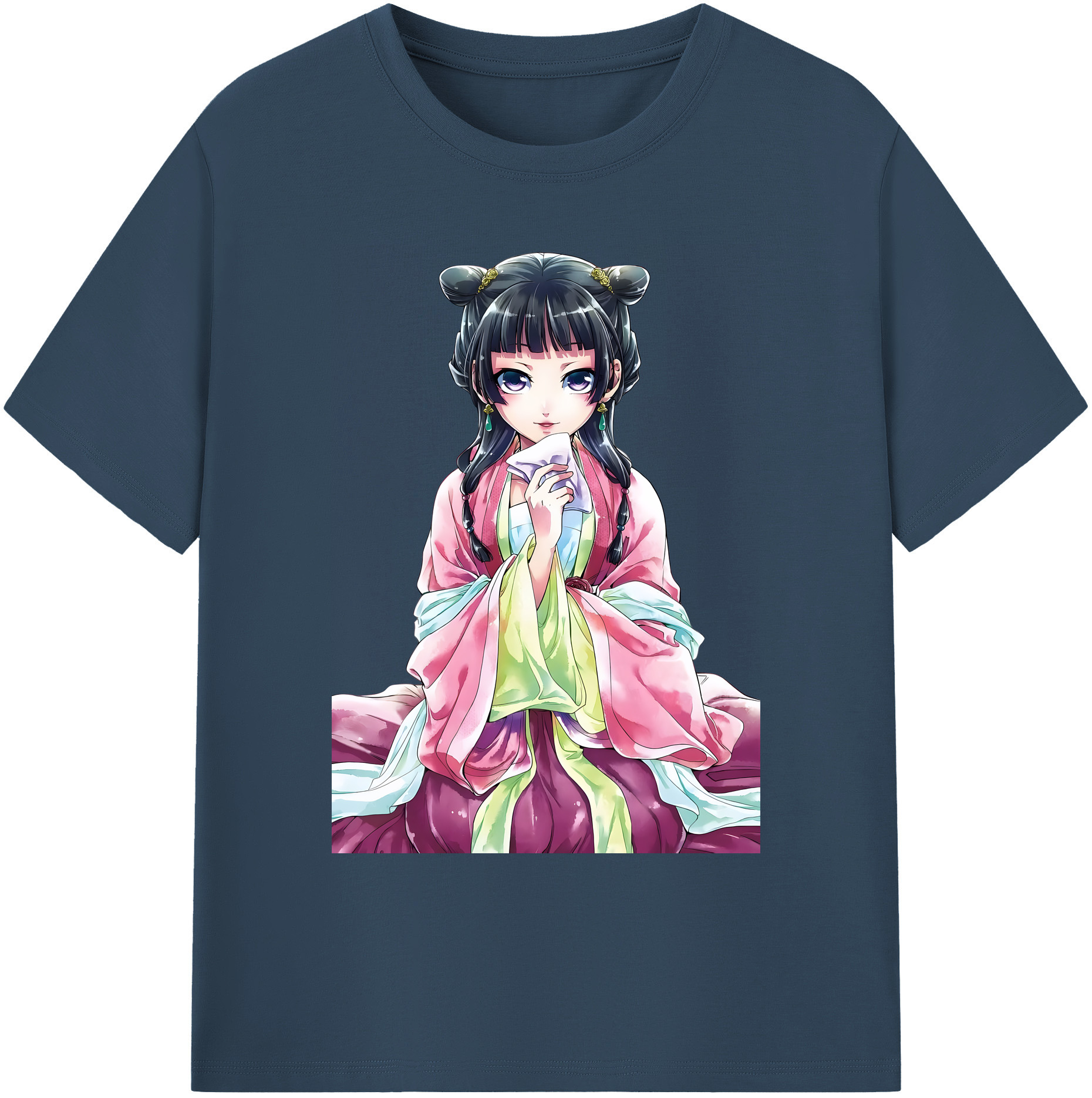 （画像用） 薬屋のひとりごと The Apothecary Diaries 綿100％ メンズ半袖Tシャツ｜肌触りやわらか＆通気性