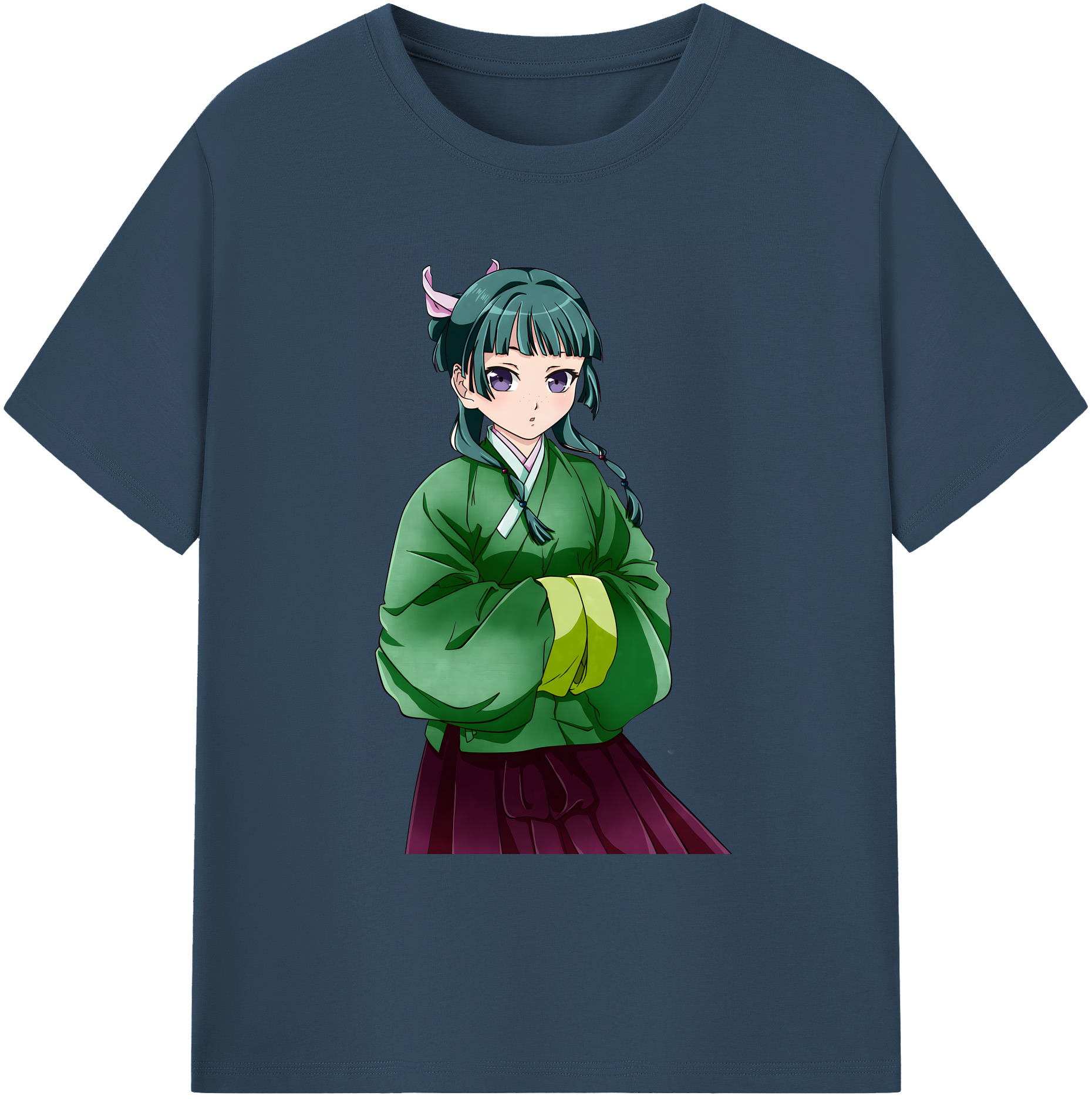 （画像用） 薬屋のひとりごと The Apothecary Diaries 綿100％ メンズ半袖Tシャツ｜肌触りやわらか＆通気性