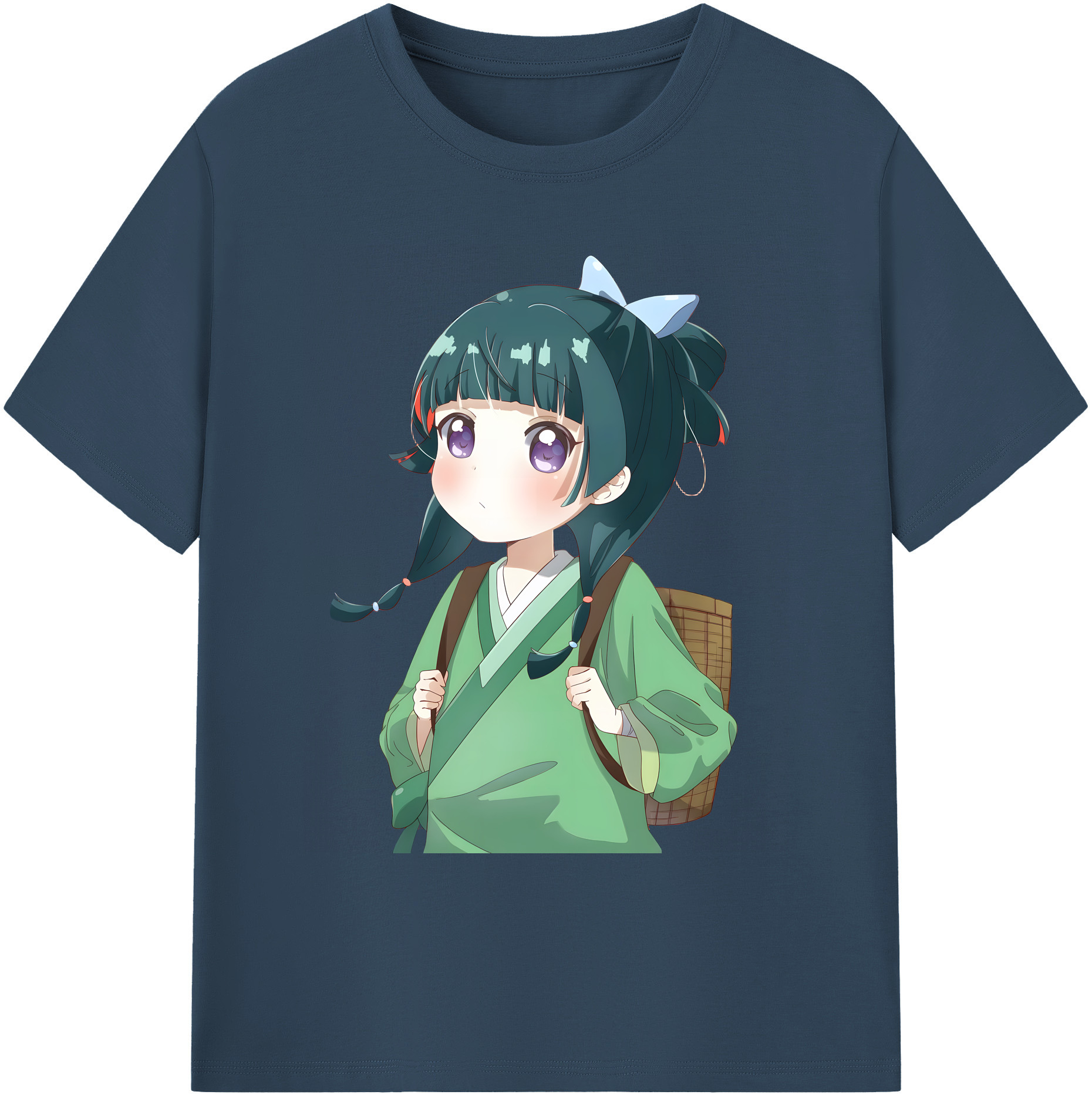 （画像用） 薬屋のひとりごと The Apothecary Diaries 綿100％ メンズ半袖Tシャツ｜肌触りやわらか＆通気性