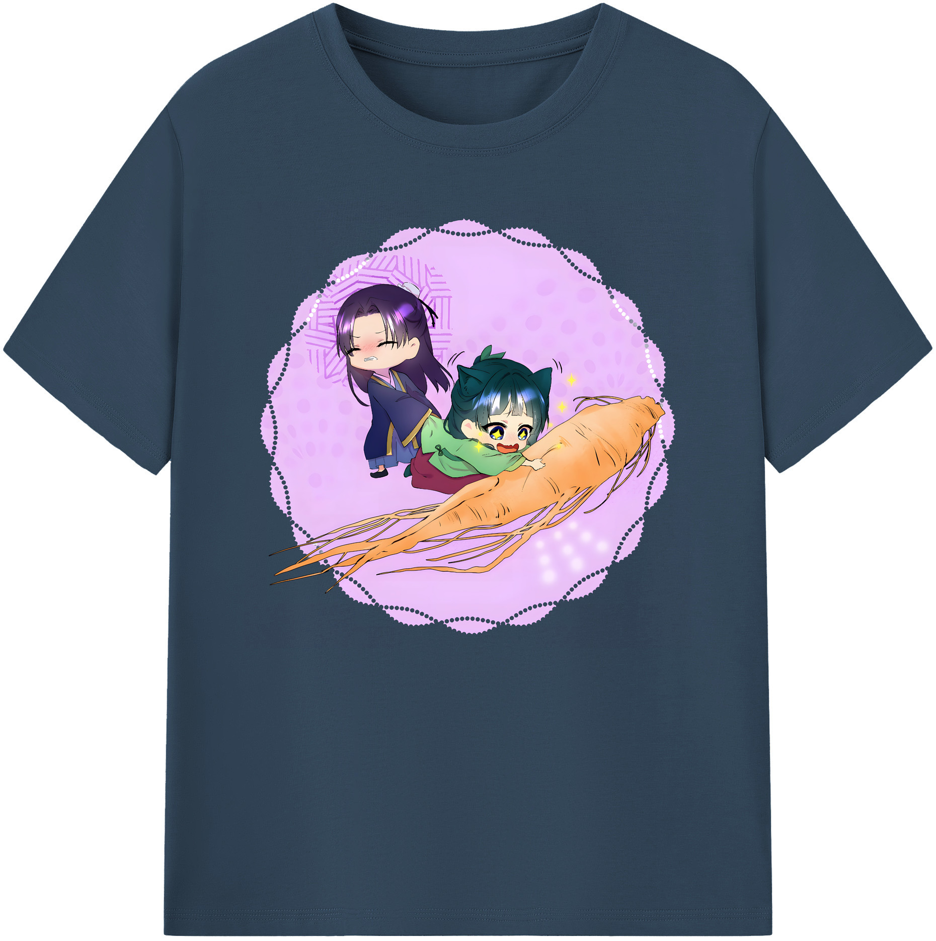 （画像用） 薬屋のひとりごと The Apothecary Diaries 綿100％ メンズ半袖Tシャツ｜肌触りやわらか＆通気性