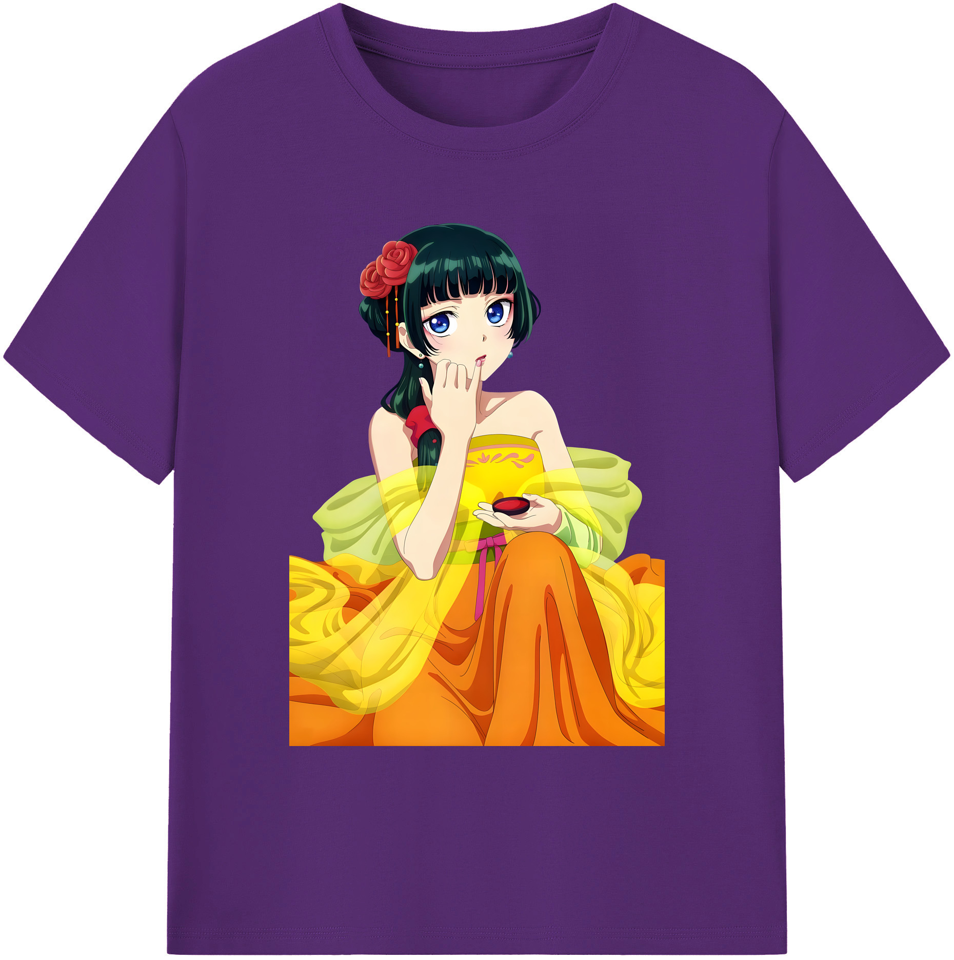 （画像用） 薬屋のひとりごと The Apothecary Diaries 綿100％ メンズ半袖Tシャツ｜肌触りやわらか＆通気性