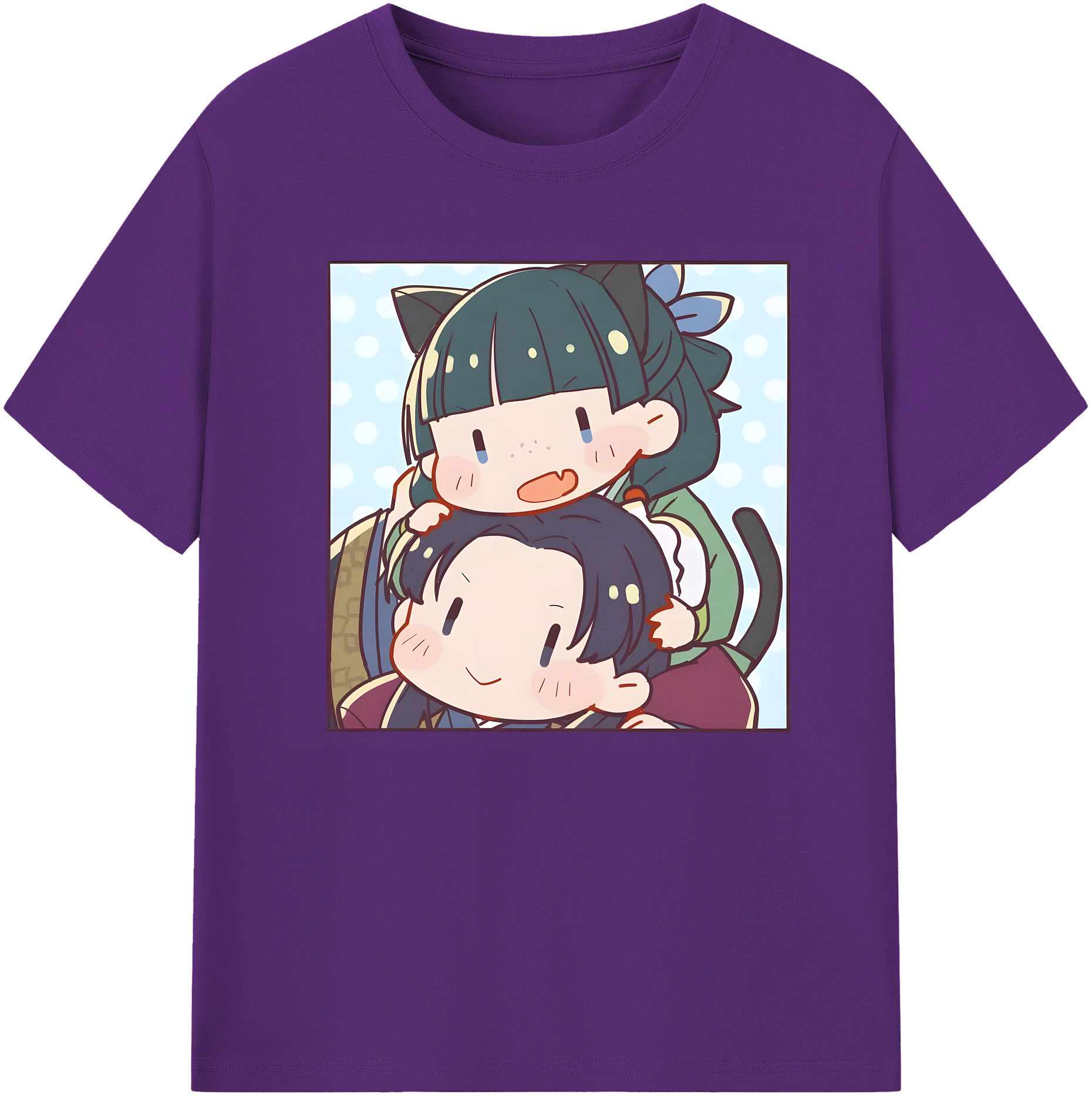 （画像用） 薬屋のひとりごと The Apothecary Diaries 綿100％ メンズ半袖Tシャツ｜肌触りやわらか＆通気性
