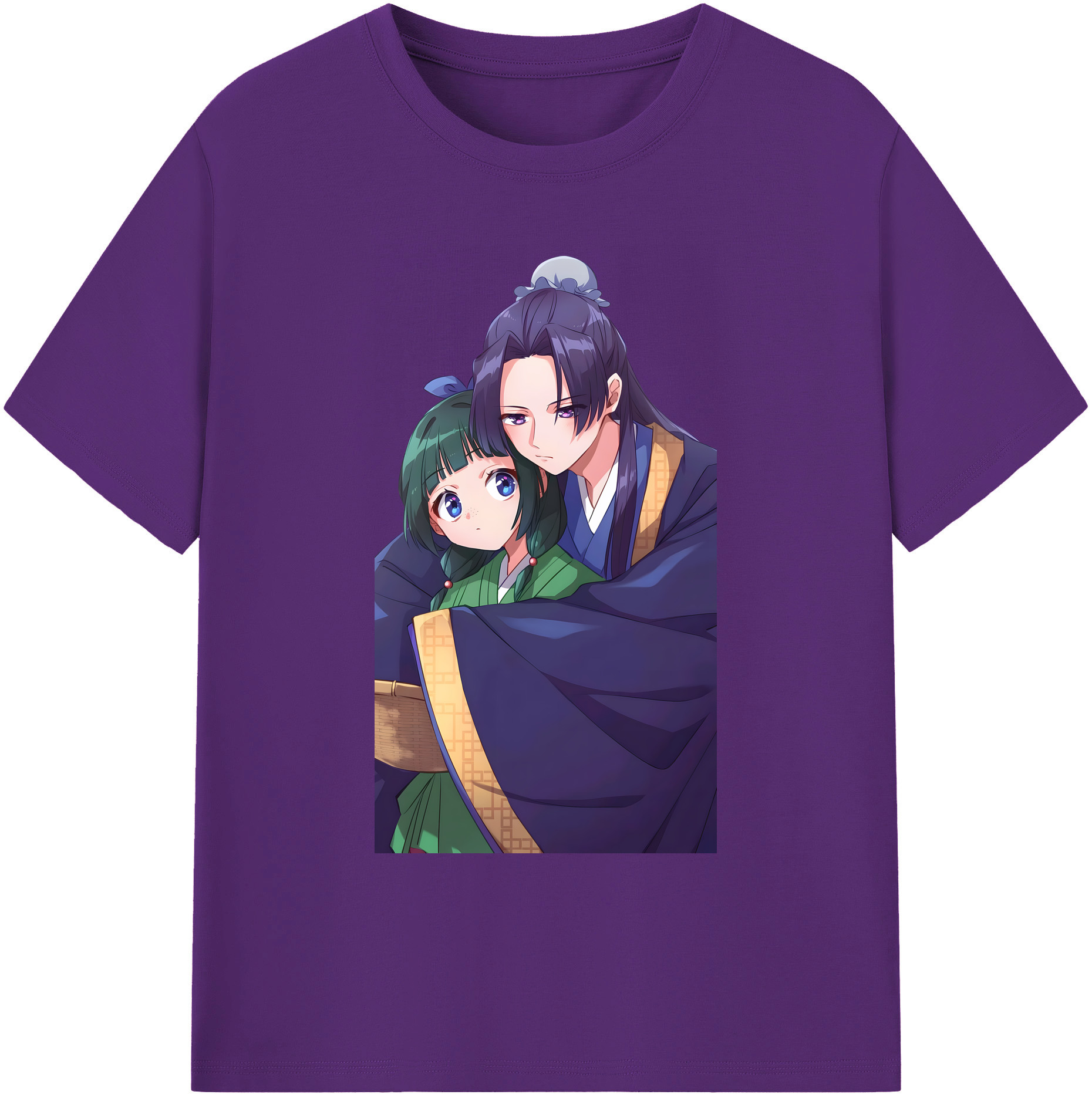 （画像用） 薬屋のひとりごと The Apothecary Diaries 綿100％ メンズ半袖Tシャツ｜肌触りやわらか＆通気性