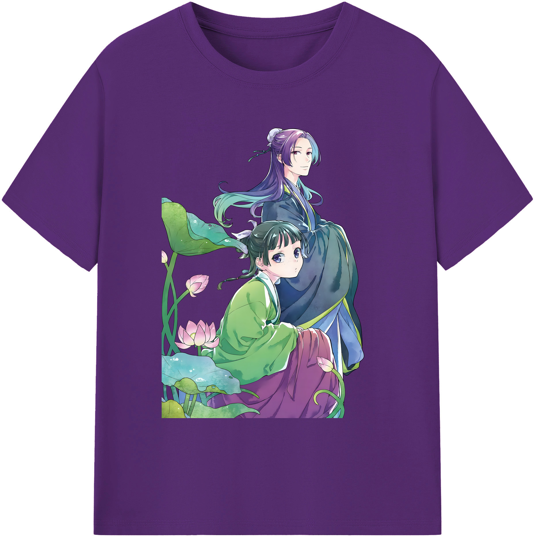（画像用） 薬屋のひとりごと The Apothecary Diaries 綿100％ メンズ半袖Tシャツ｜肌触りやわらか＆通気性