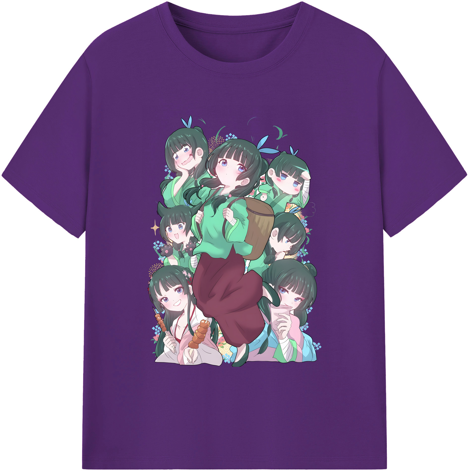 （画像用） 薬屋のひとりごと The Apothecary Diaries 綿100％ メンズ半袖Tシャツ｜肌触りやわらか＆通気性