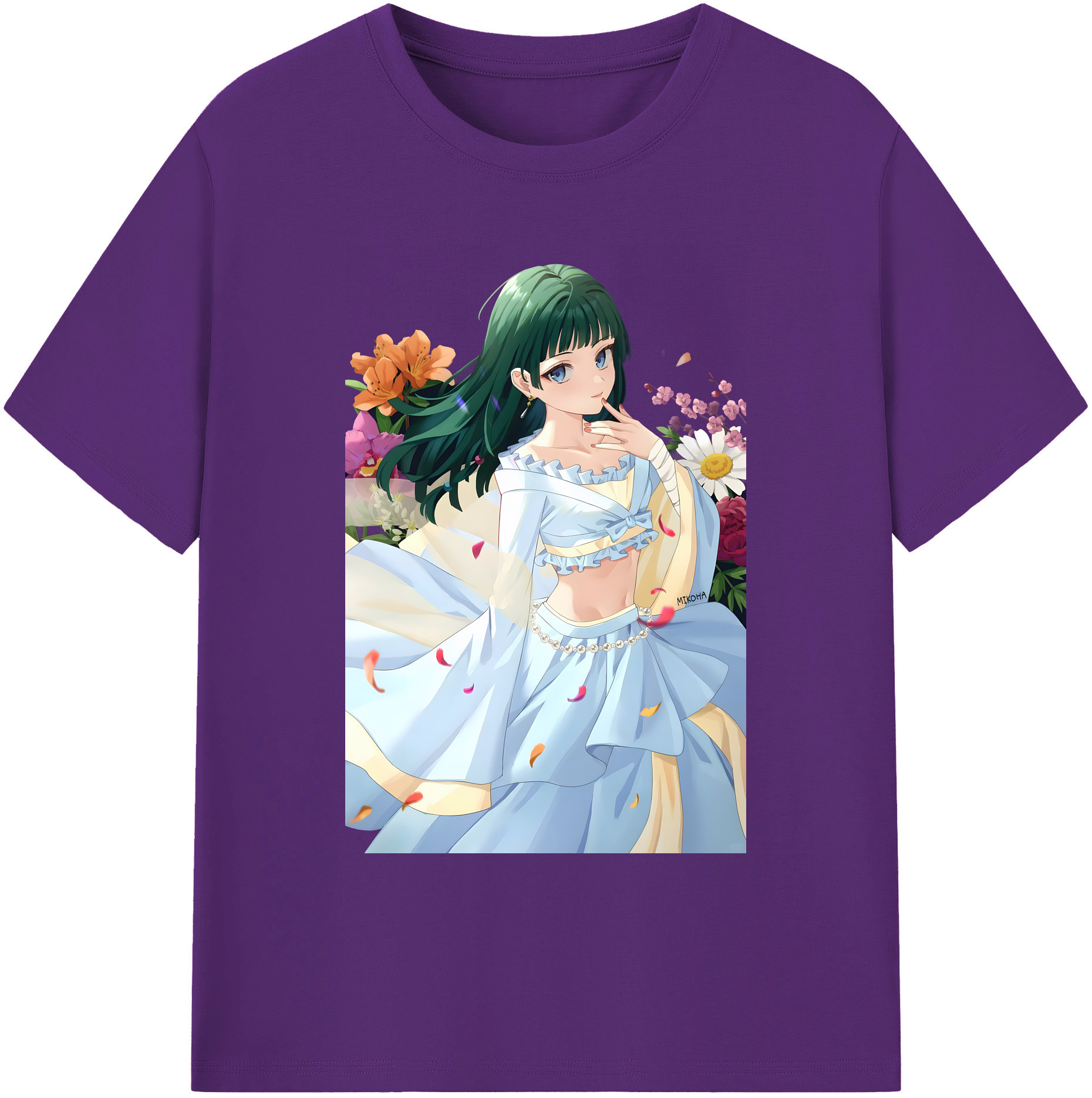 （画像用） 薬屋のひとりごと The Apothecary Diaries 綿100％ メンズ半袖Tシャツ｜肌触りやわらか＆通気性