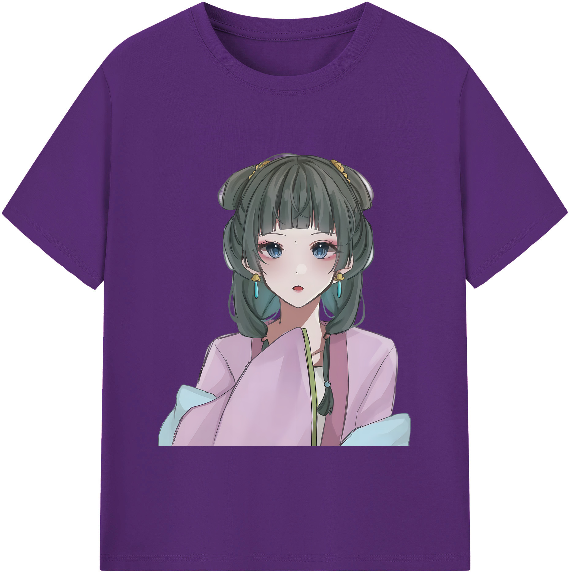 （画像用） 薬屋のひとりごと The Apothecary Diaries 綿100％ メンズ半袖Tシャツ｜肌触りやわらか＆通気性