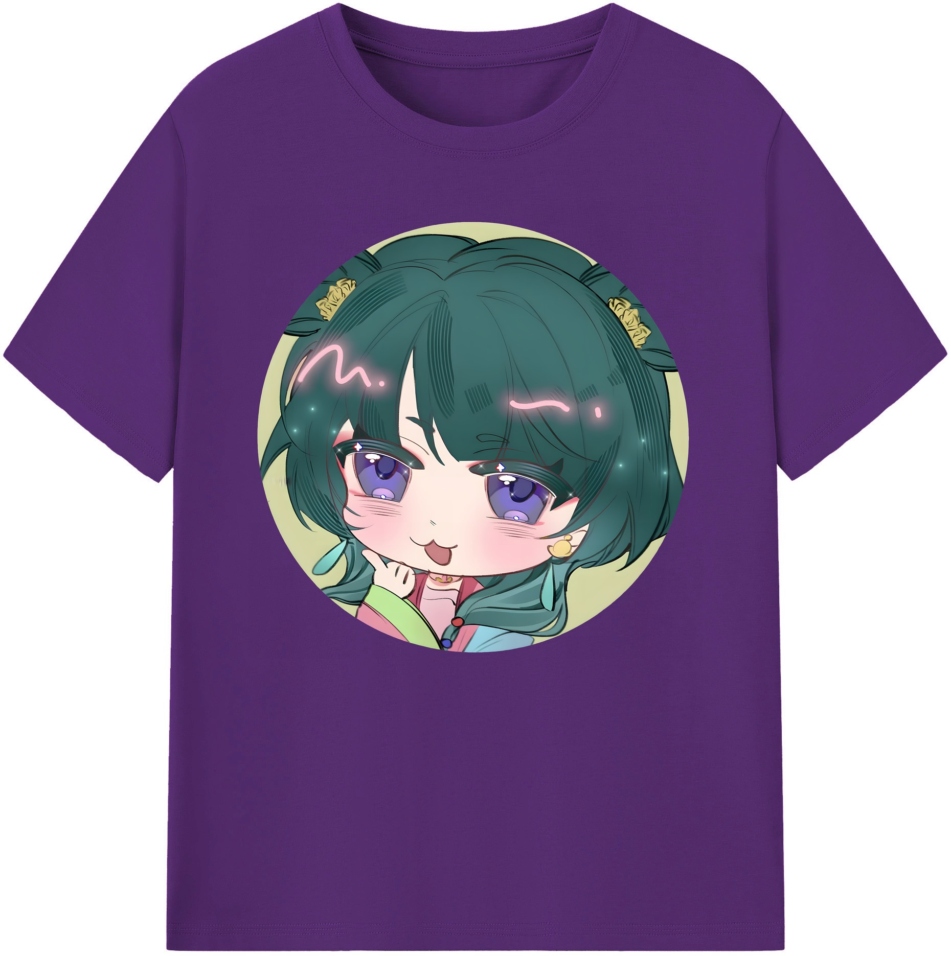 （画像用） 薬屋のひとりごと The Apothecary Diaries 綿100％ メンズ半袖Tシャツ｜肌触りやわらか＆通気性