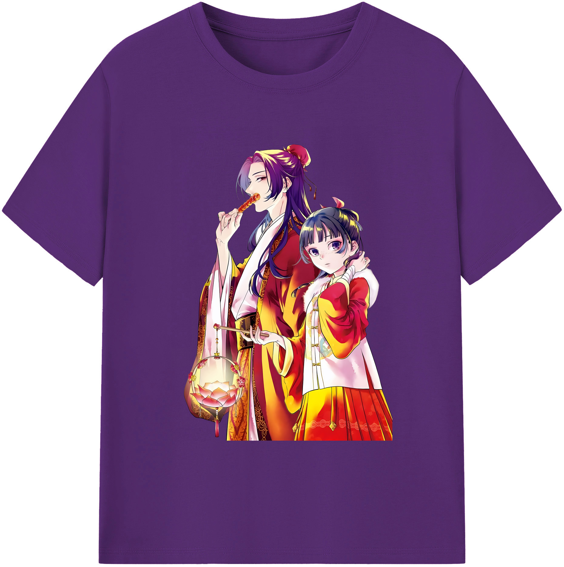 （画像用） 薬屋のひとりごと The Apothecary Diaries 綿100％ メンズ半袖Tシャツ｜肌触りやわらか＆通気性