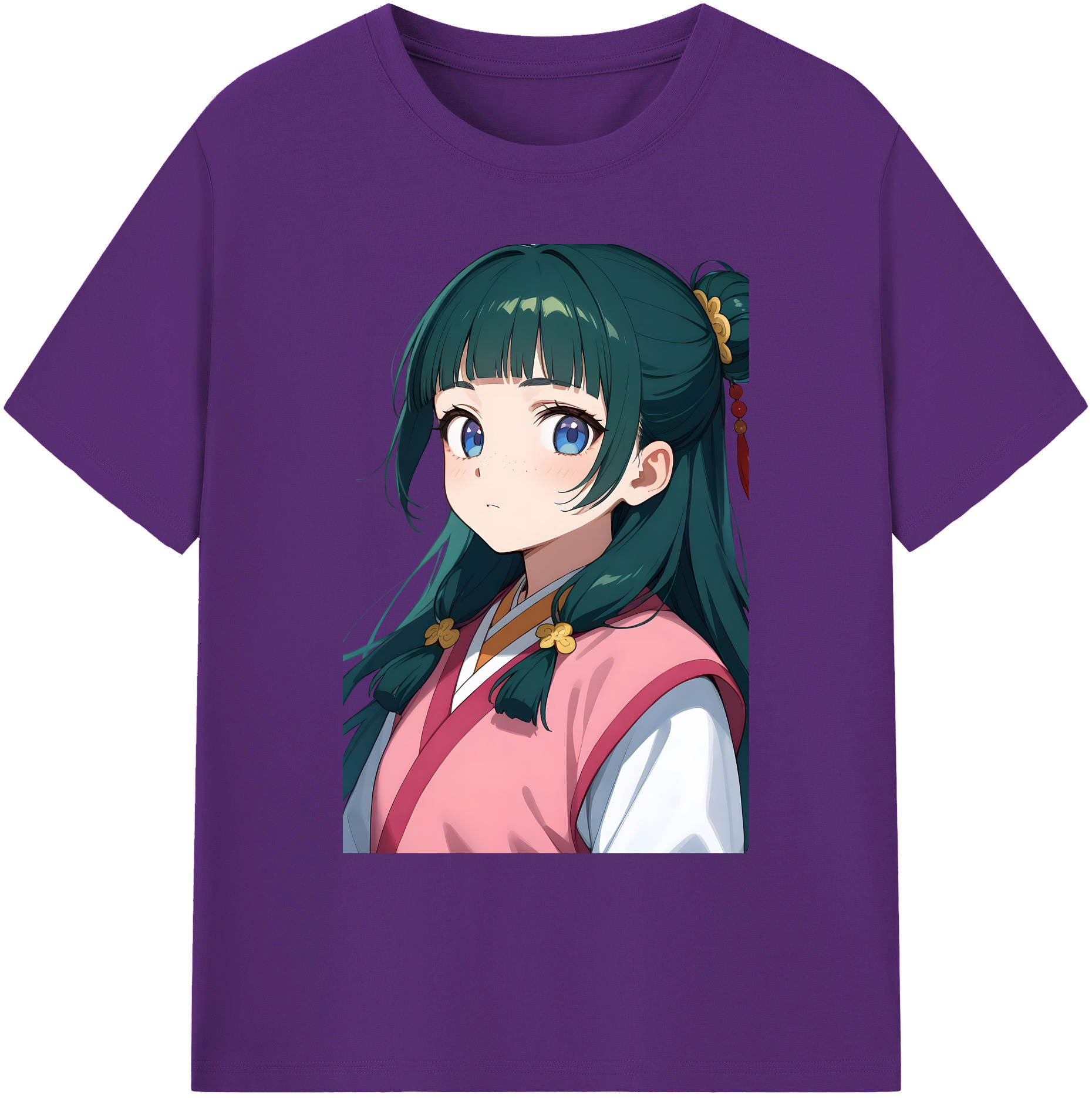 （画像用） 薬屋のひとりごと The Apothecary Diaries 綿100％ メンズ半袖Tシャツ｜肌触りやわらか＆通気性