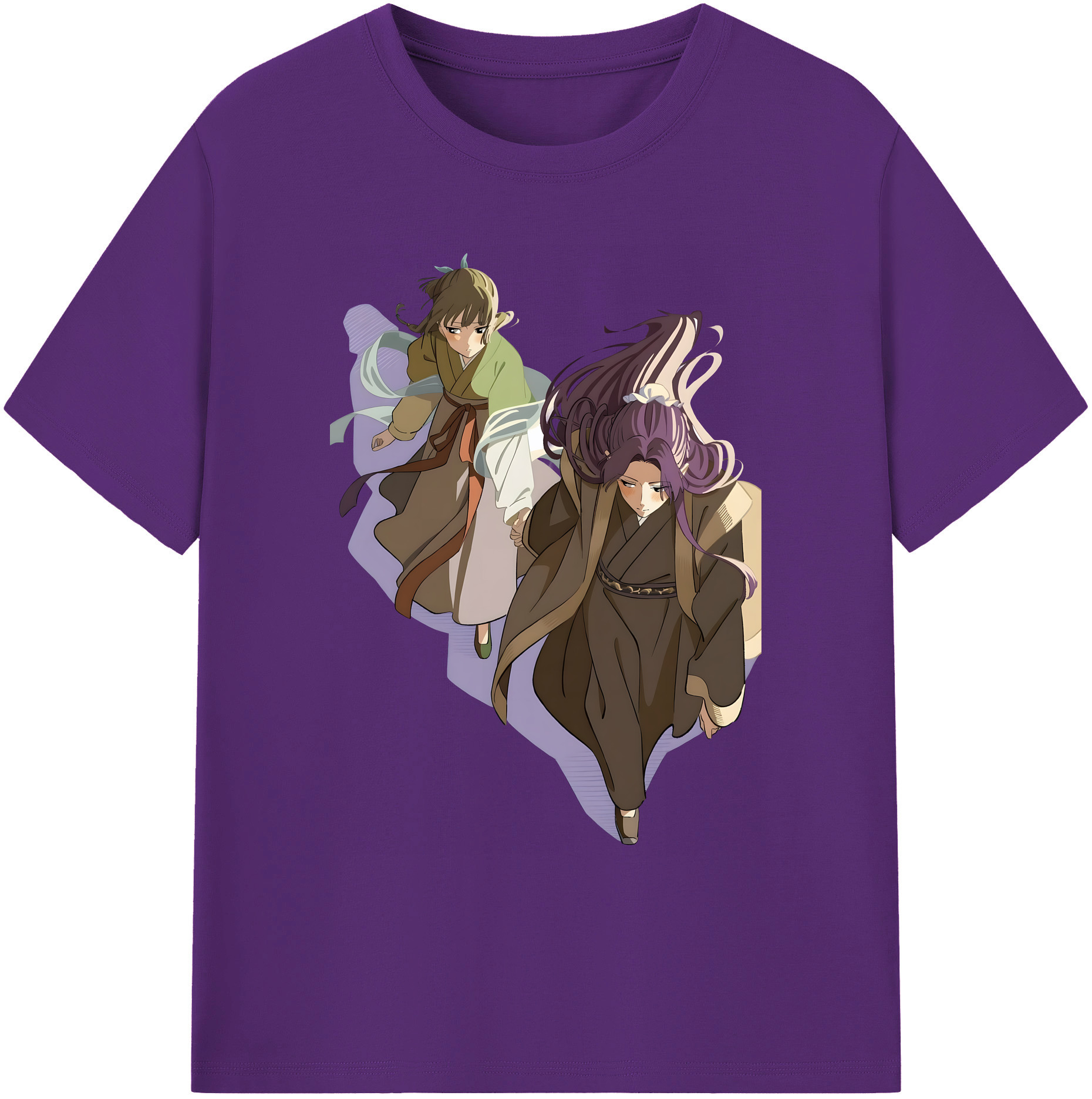 （画像用） 薬屋のひとりごと The Apothecary Diaries 綿100％ メンズ半袖Tシャツ｜肌触りやわらか＆通気性