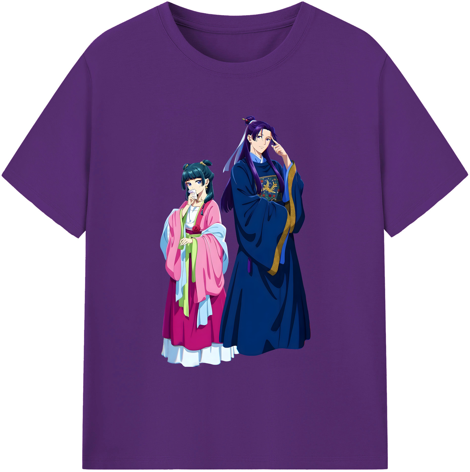 （画像用） 薬屋のひとりごと The Apothecary Diaries 綿100％ メンズ半袖Tシャツ｜肌触りやわらか＆通気性