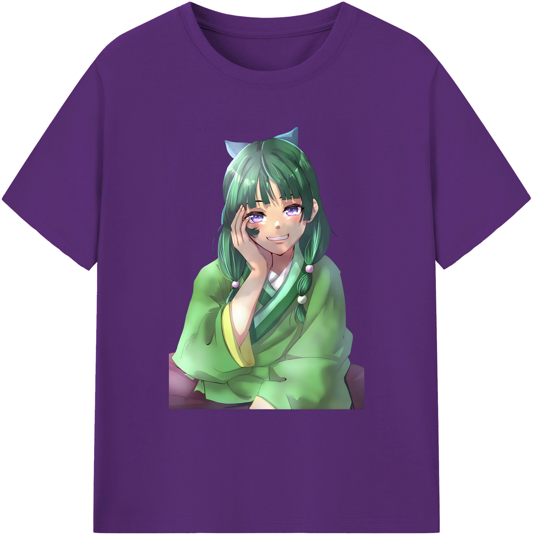 （画像用） 薬屋のひとりごと The Apothecary Diaries 綿100％ メンズ半袖Tシャツ｜肌触りやわらか＆通気性