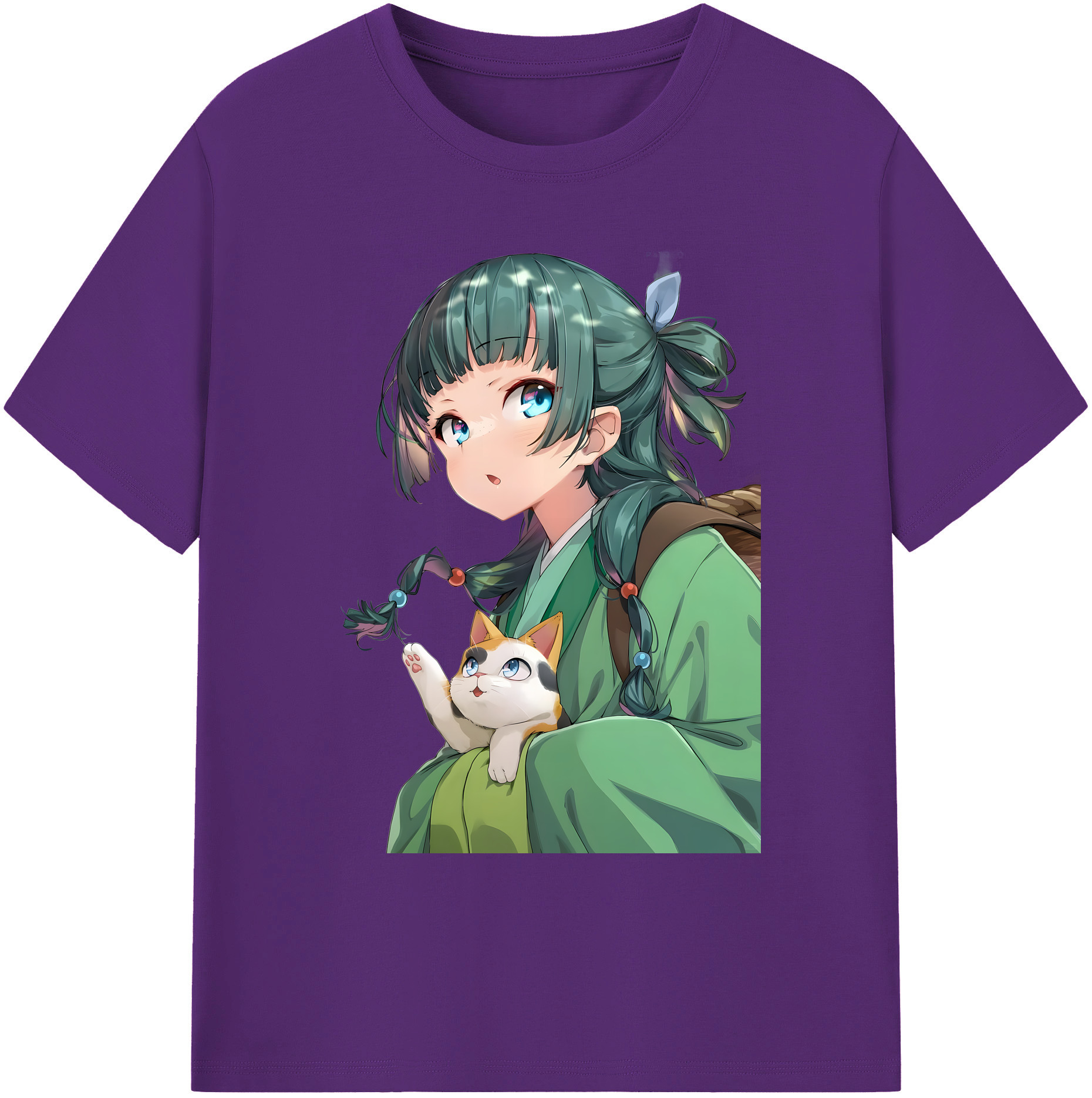 （画像用） 薬屋のひとりごと The Apothecary Diaries 綿100％ メンズ半袖Tシャツ｜肌触りやわらか＆通気性