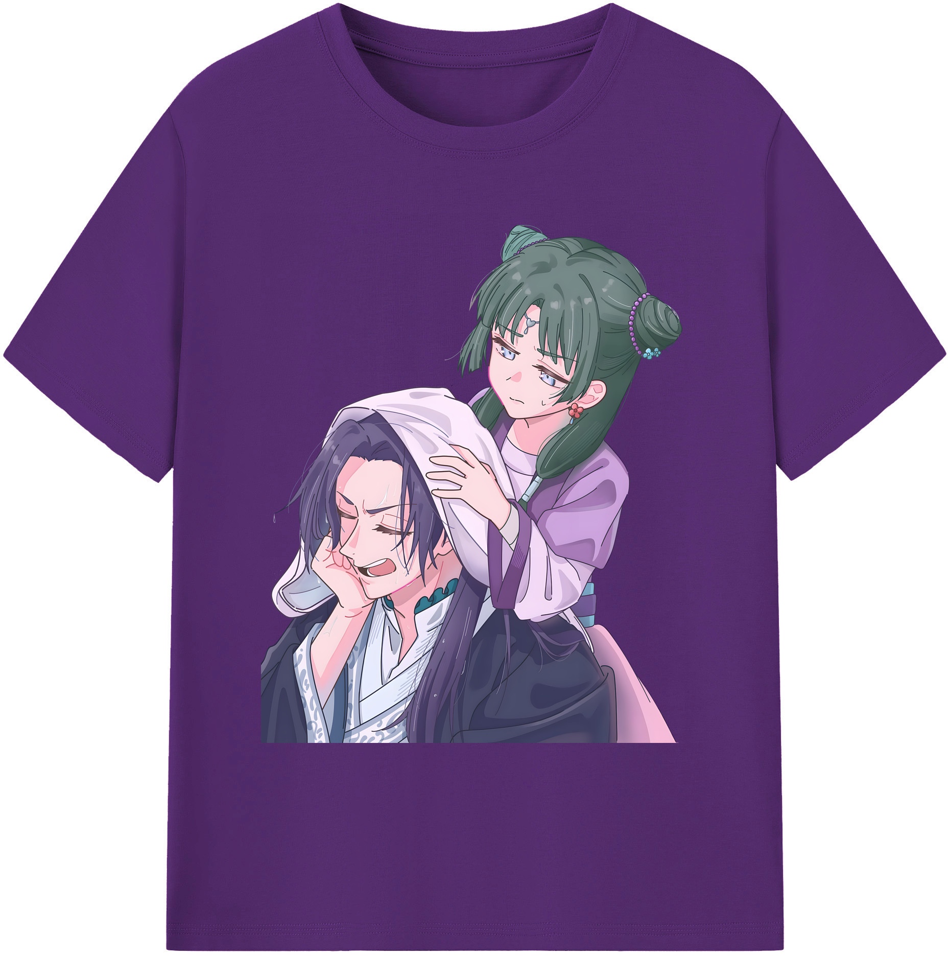 （画像用） 薬屋のひとりごと The Apothecary Diaries 綿100％ メンズ半袖Tシャツ｜肌触りやわらか＆通気性
