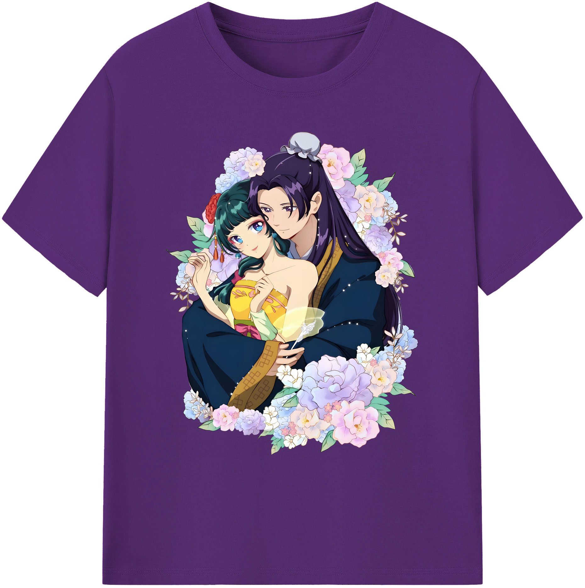 （画像用） 薬屋のひとりごと The Apothecary Diaries 綿100％ メンズ半袖Tシャツ｜肌触りやわらか＆通気性