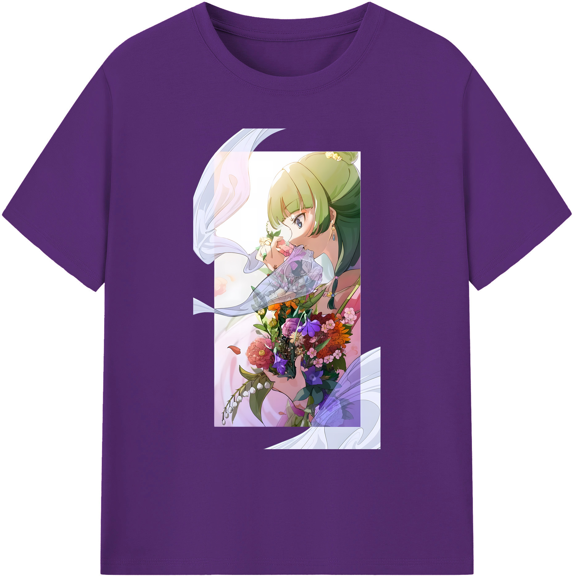（画像用） 薬屋のひとりごと The Apothecary Diaries 綿100％ メンズ半袖Tシャツ｜肌触りやわらか＆通気性