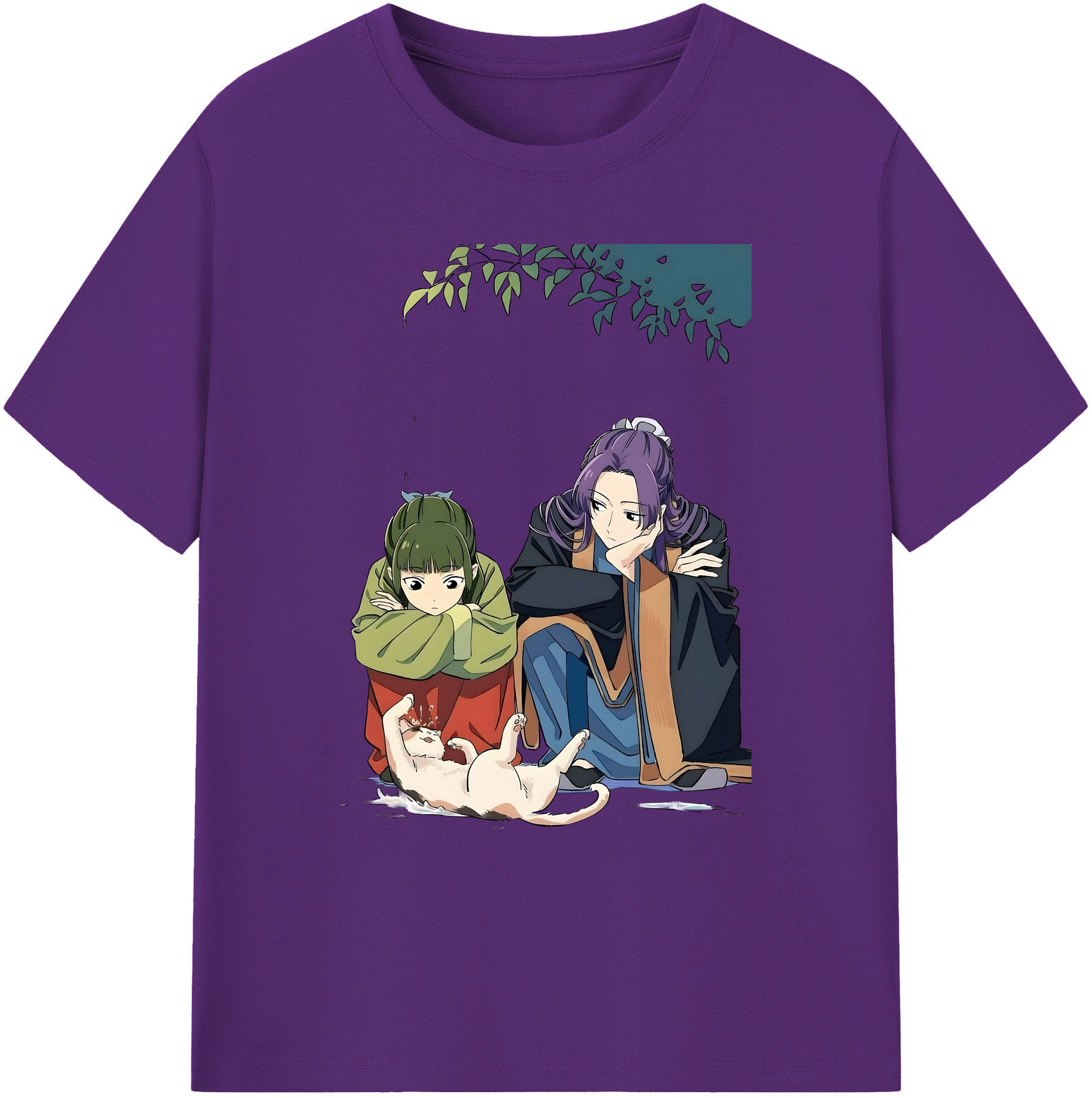 （画像用） 薬屋のひとりごと The Apothecary Diaries 綿100％ メンズ半袖Tシャツ｜肌触りやわらか＆通気性