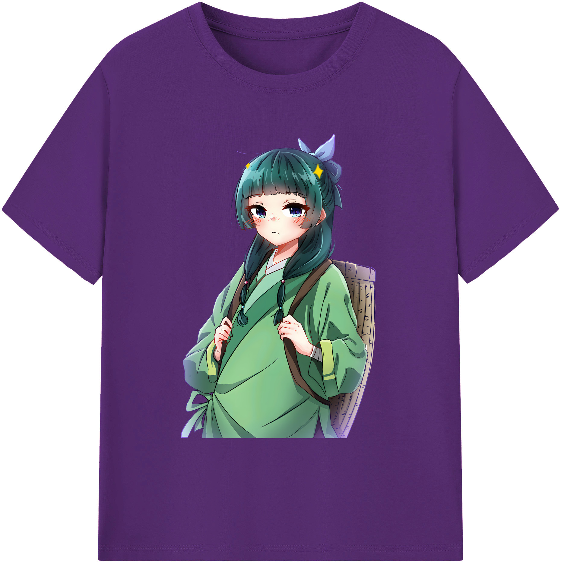 （画像用） 薬屋のひとりごと The Apothecary Diaries 綿100％ メンズ半袖Tシャツ｜肌触りやわらか＆通気性