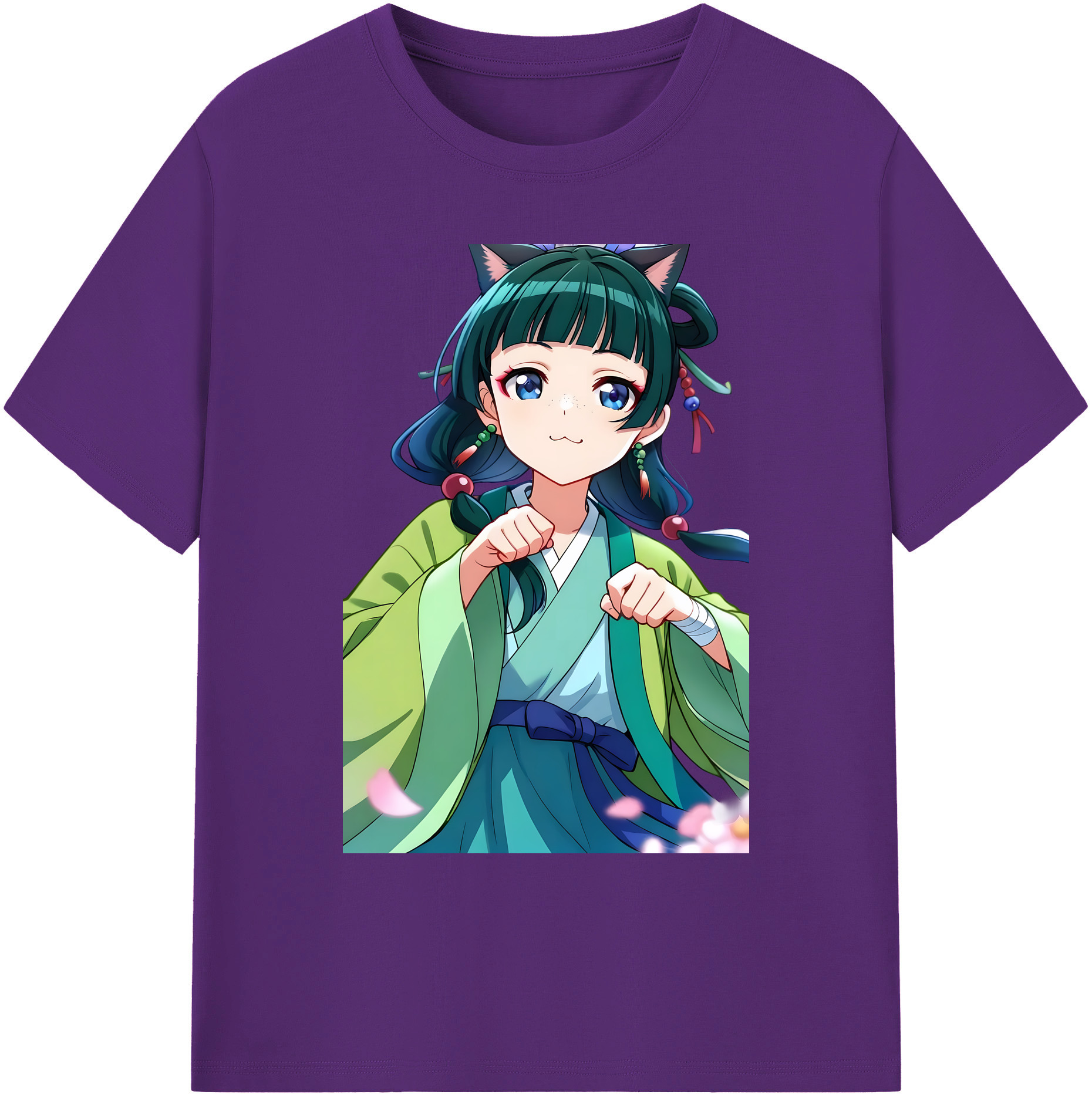（画像用） 薬屋のひとりごと The Apothecary Diaries 綿100％ メンズ半袖Tシャツ｜肌触りやわらか＆通気性