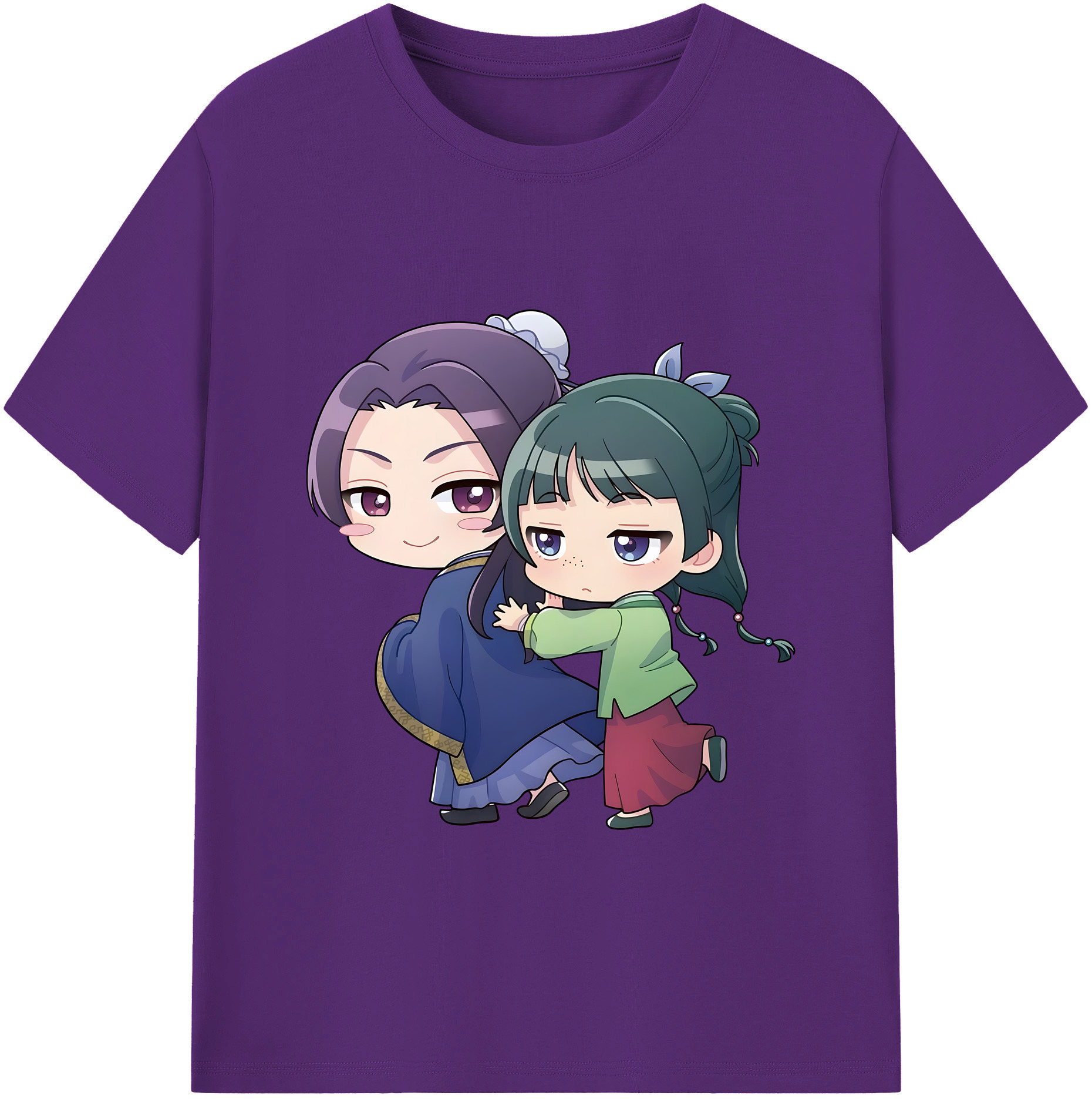 （画像用） 薬屋のひとりごと The Apothecary Diaries 綿100％ メンズ半袖Tシャツ｜肌触りやわらか＆通気性